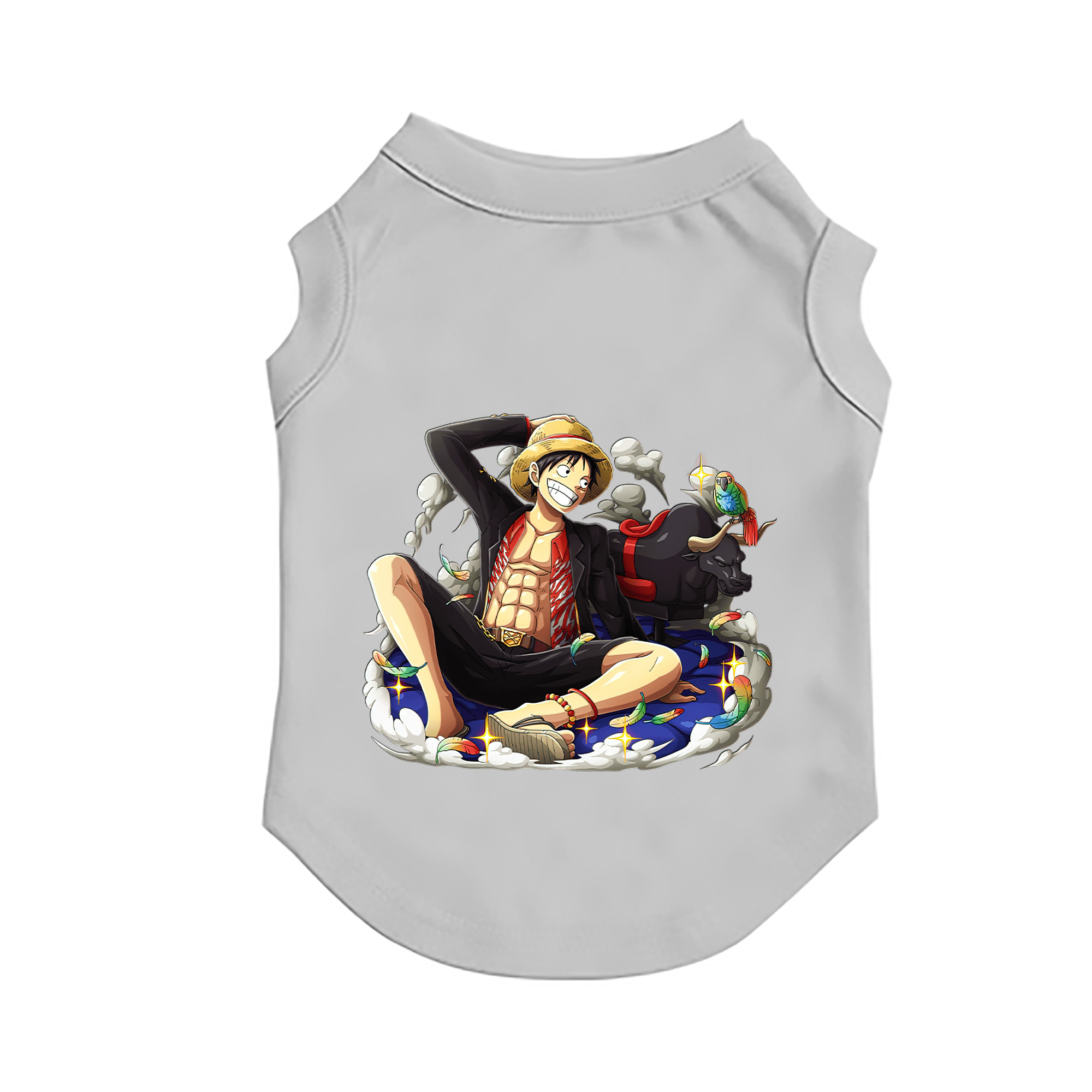 （画像用） ワンピース モンキー・D・ルフィ ONE PIECE Monkey D. Luffy ペット用ベスト