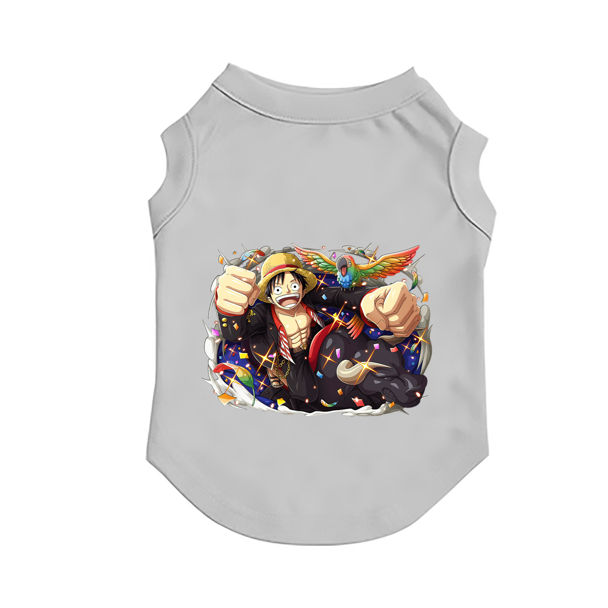 （画像用） ワンピース モンキー・D・ルフィ ONE PIECE Monkey D. Luffy ペット用ベスト