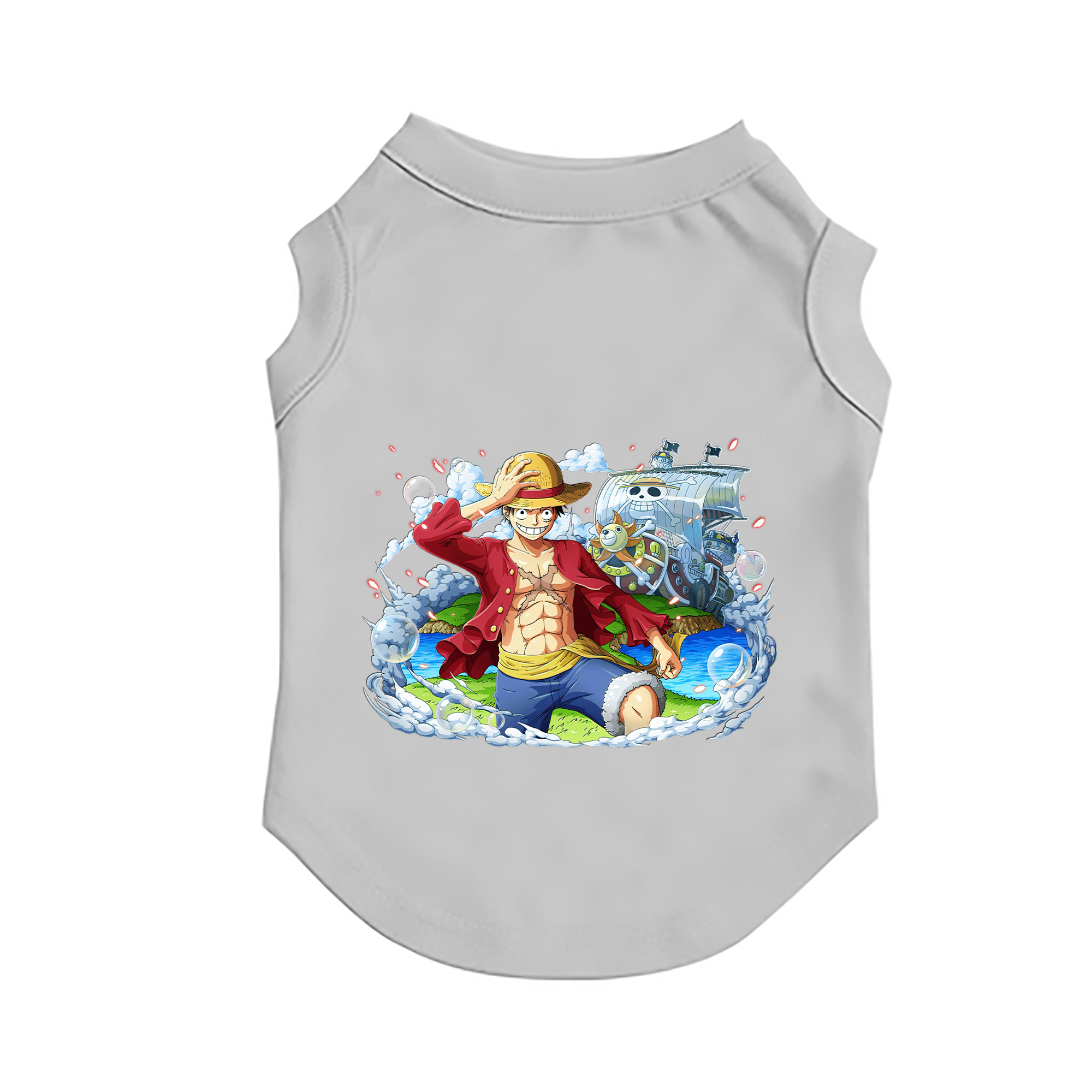 （画像用） ワンピース モンキー・D・ルフィ ONE PIECE Monkey D. Luffy ペット用ベスト