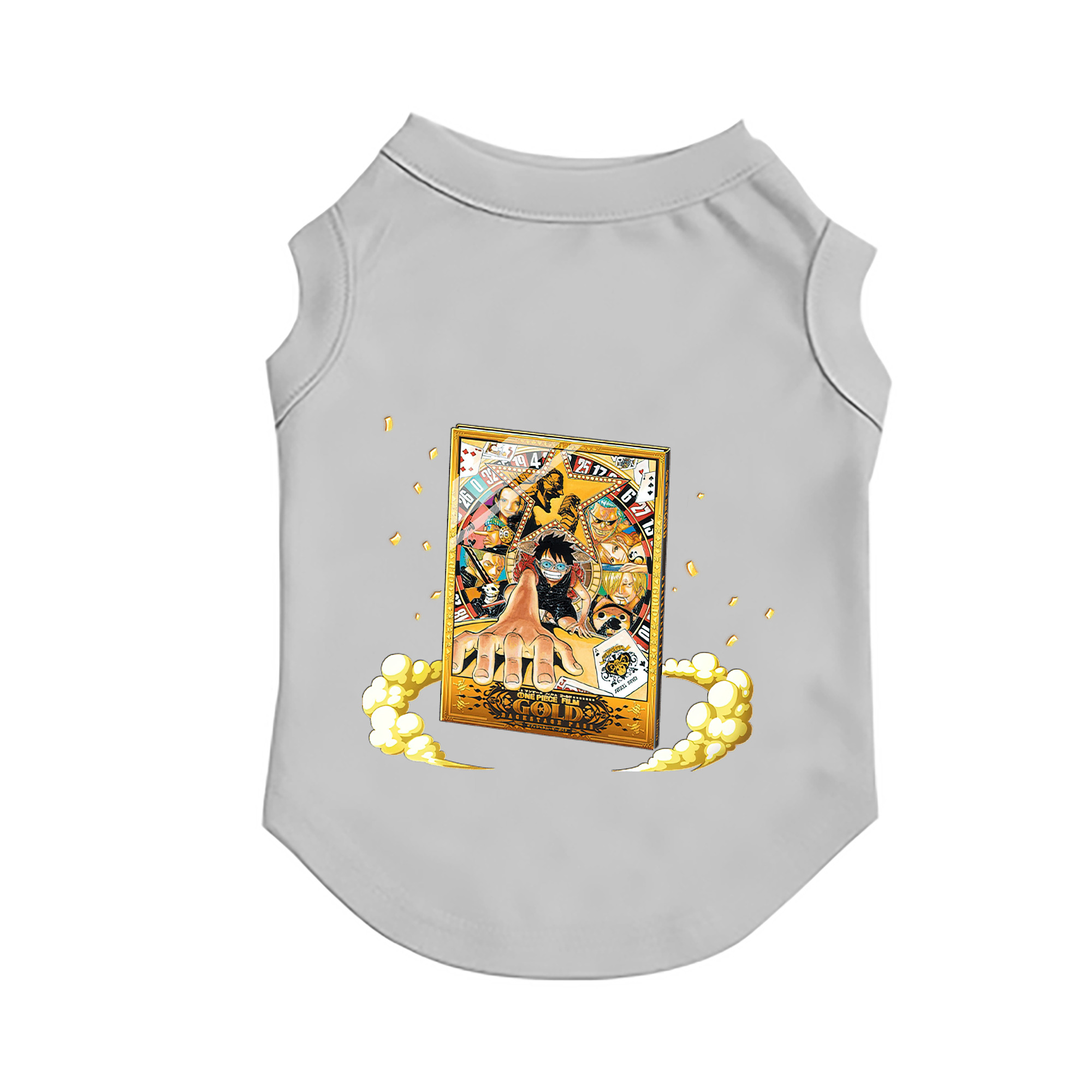 （画像用） ワンピース モンキー・D・ルフィ ONE PIECE Monkey D. Luffy ペット用ベスト