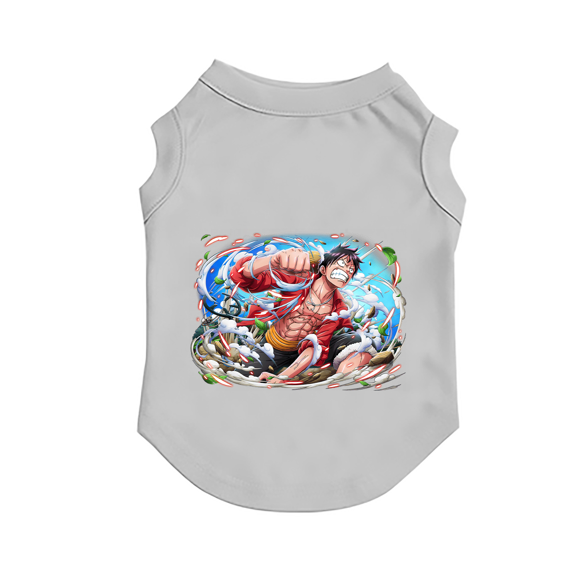 （画像用） ワンピース モンキー・D・ルフィ ONE PIECE Monkey D. Luffy ペット用ベスト