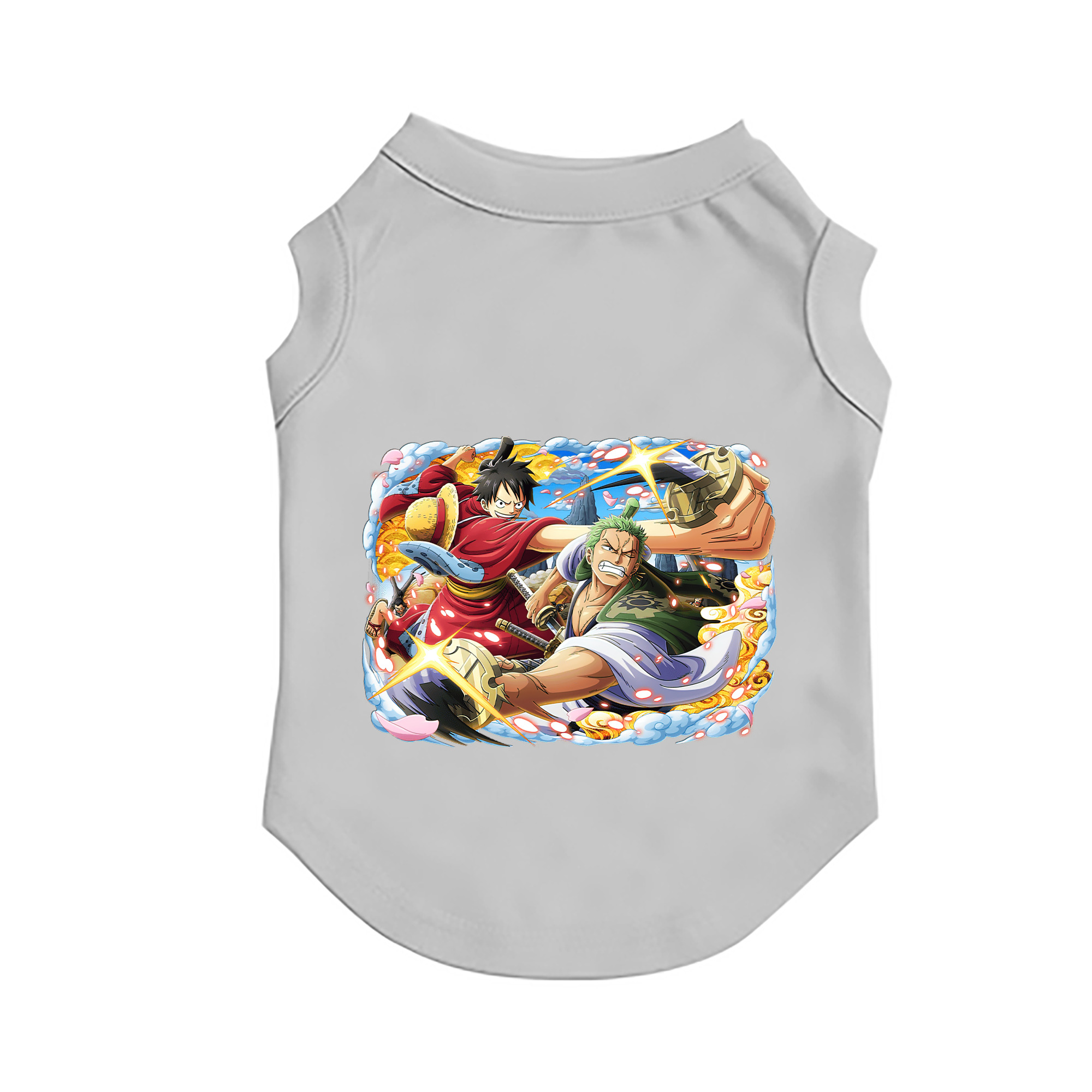 （画像用） ワンピース モンキー・D・ルフィ ONE PIECE Monkey D. Luffy ペット用ベスト