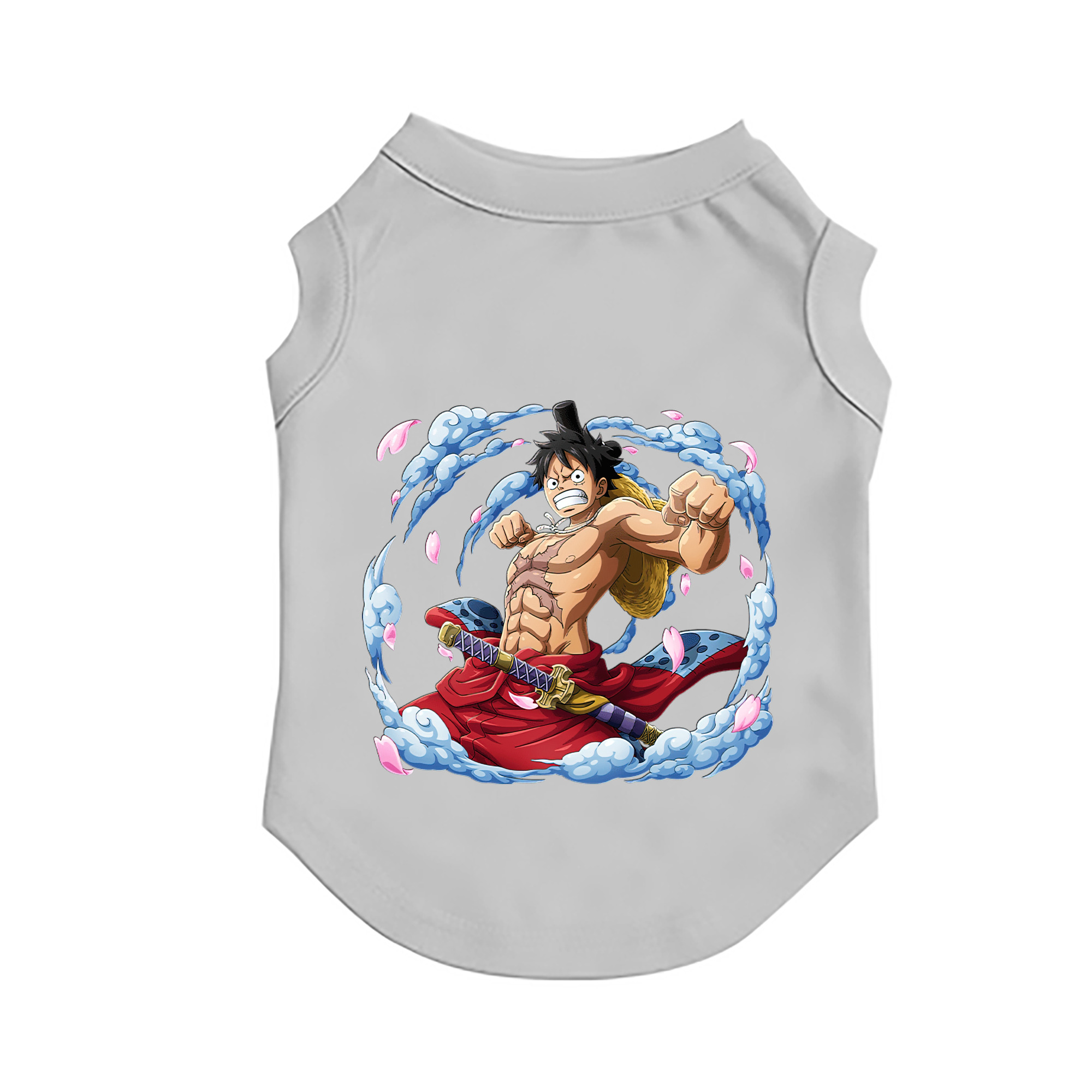 （画像用） ワンピース モンキー・D・ルフィ ONE PIECE Monkey D. Luffy ペット用ベスト