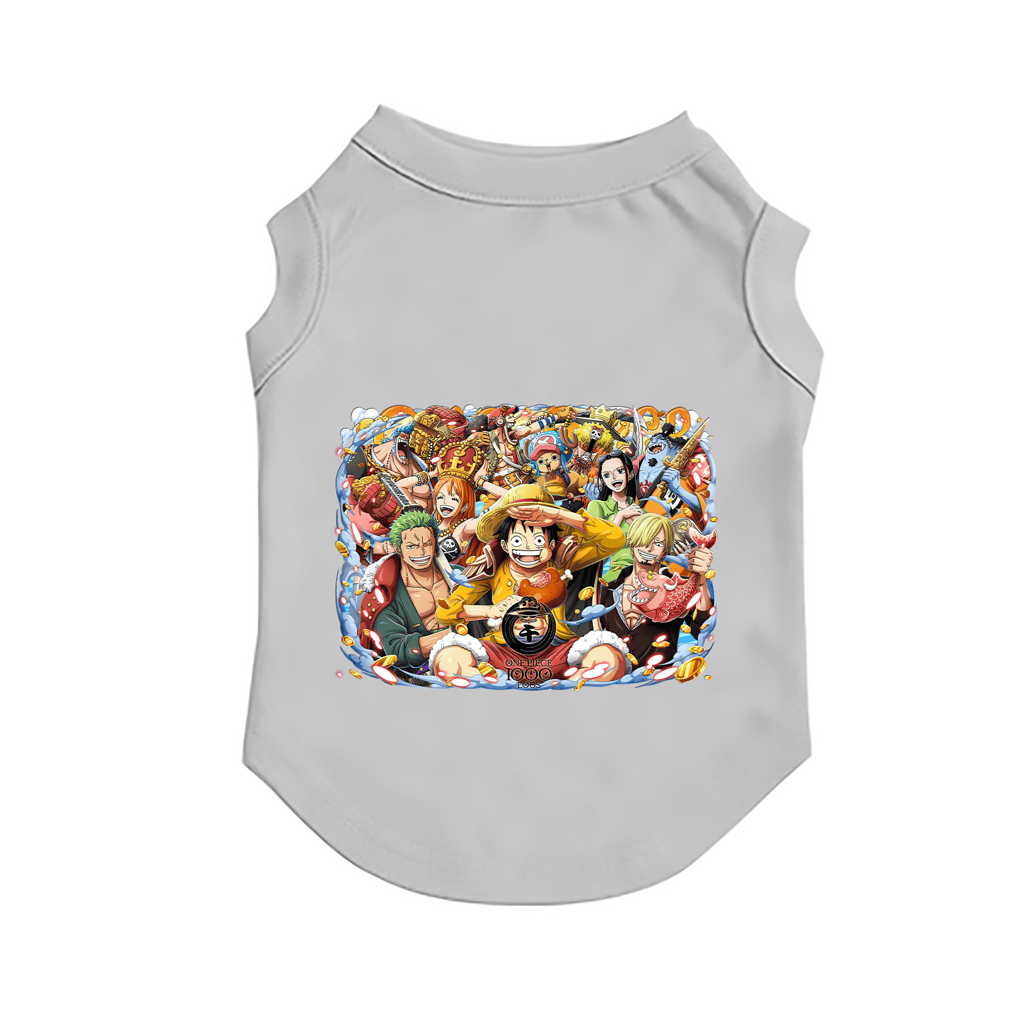 （画像用） ワンピース モンキー・D・ルフィ ONE PIECE Monkey D. Luffy ペット用ベスト