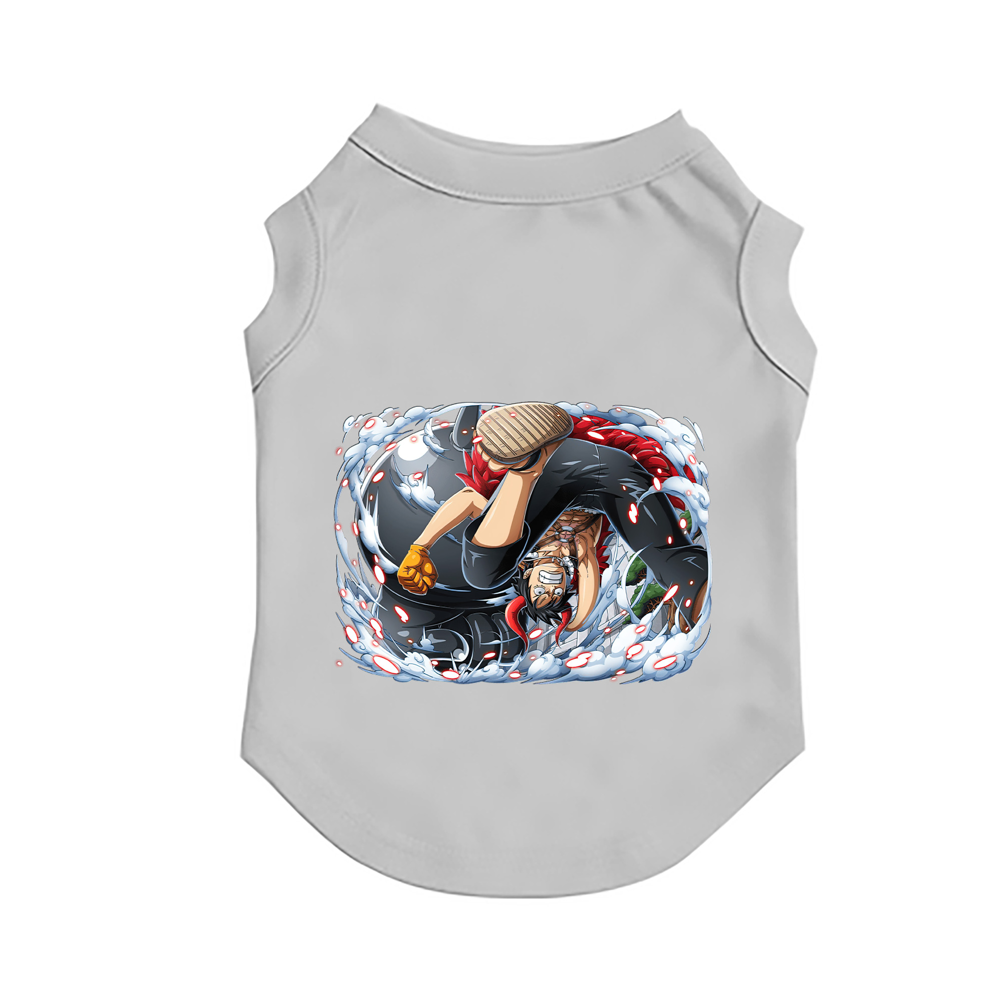 （画像用） ワンピース モンキー・D・ルフィ ONE PIECE Monkey D. Luffy ペット用ベスト