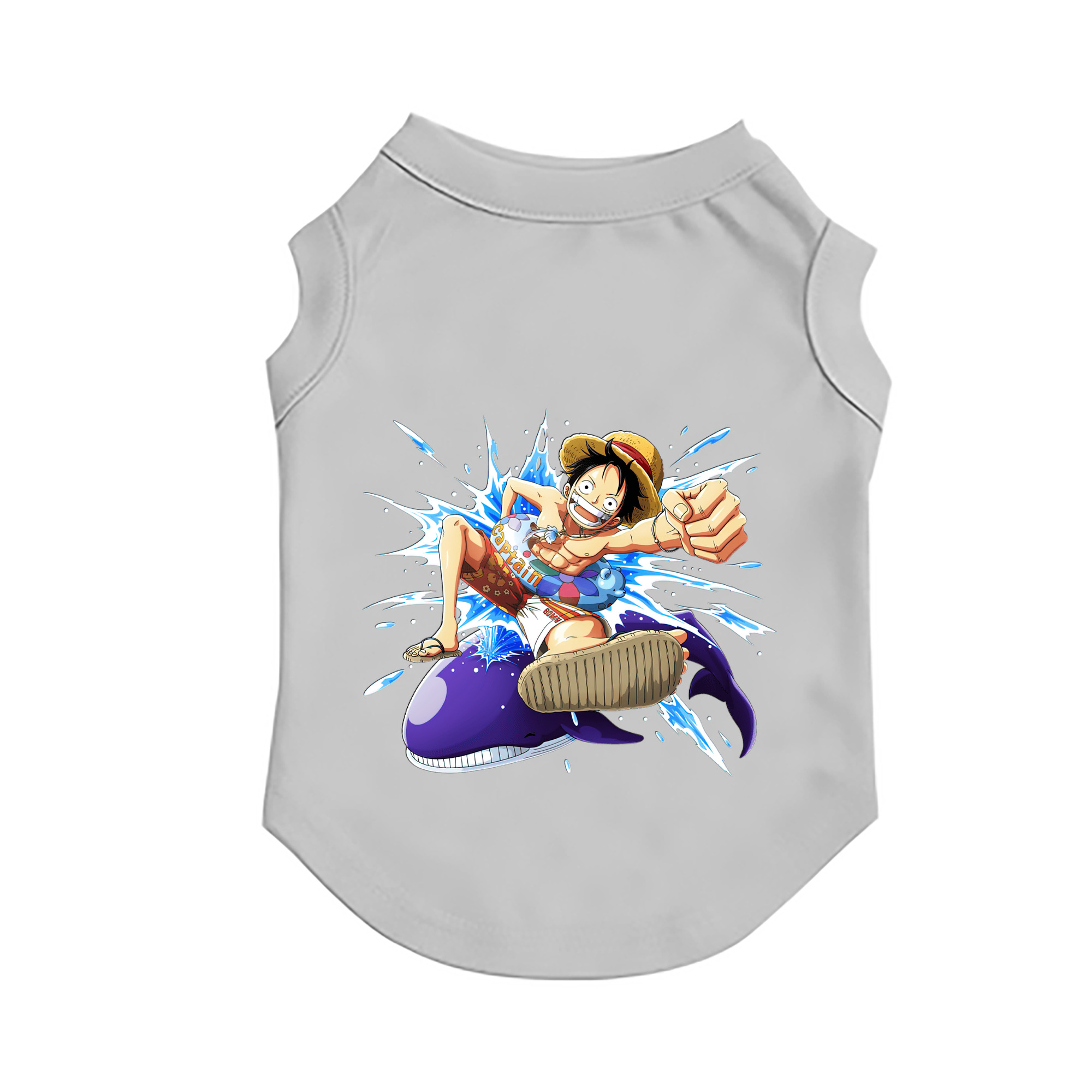 （画像用） ワンピース モンキー・D・ルフィ ONE PIECE Monkey D. Luffy ペット用ベスト