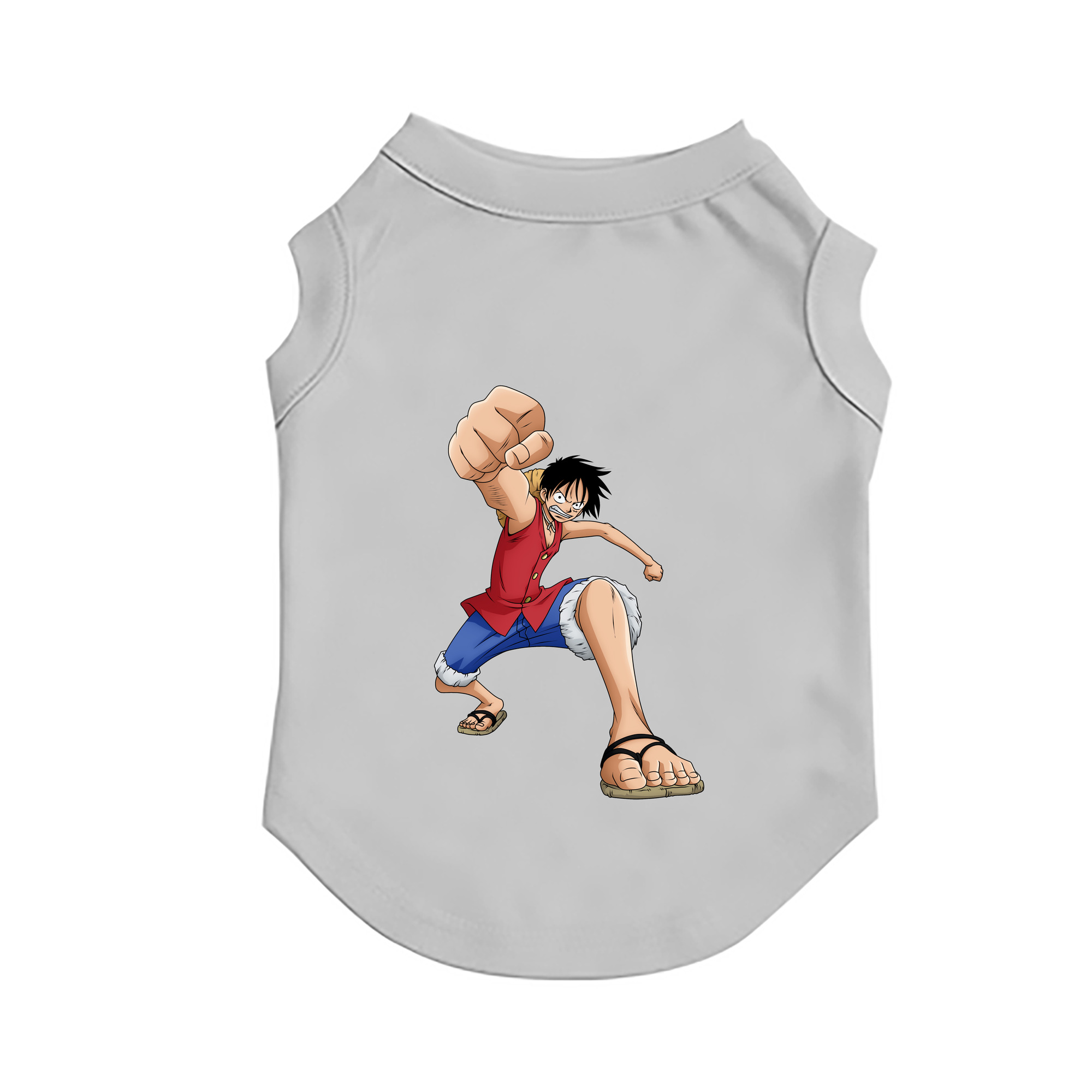 （画像用） ワンピース モンキー・D・ルフィ ONE PIECE Monkey D. Luffy ペット用ベスト