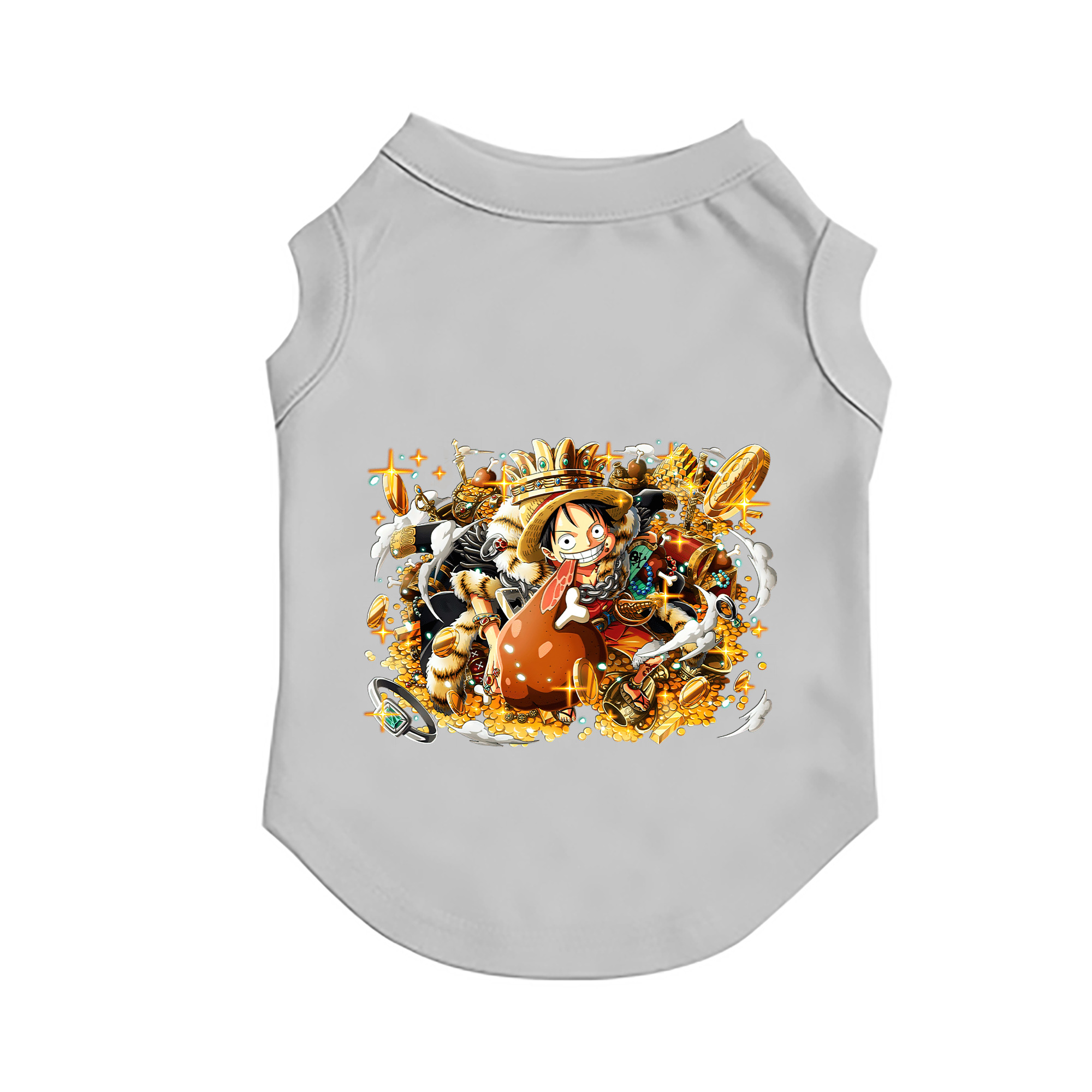 （画像用） ワンピース モンキー・D・ルフィ ONE PIECE Monkey D. Luffy ペット用ベスト