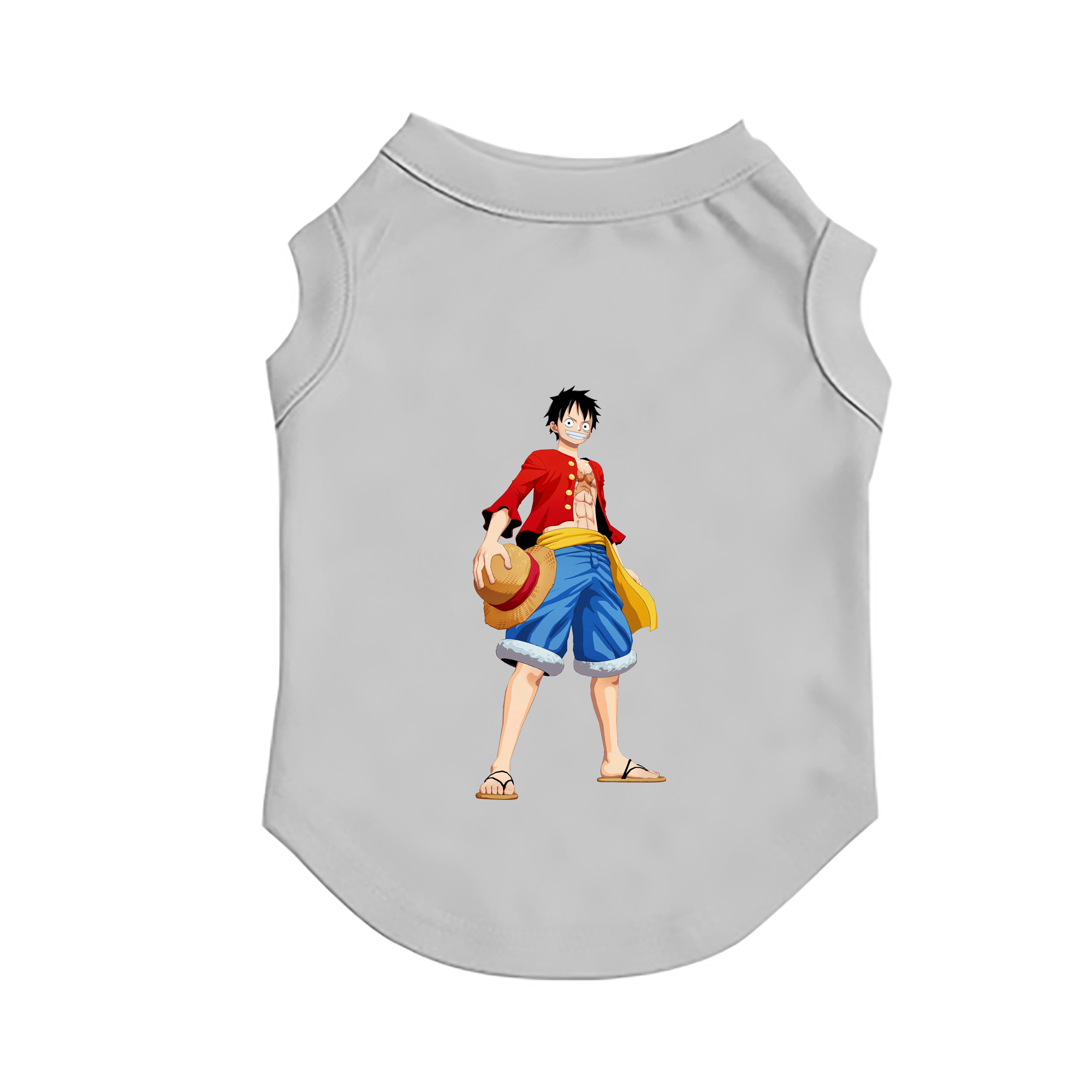 （画像用） ワンピース モンキー・D・ルフィ ONE PIECE Monkey D. Luffy ペット用ベスト