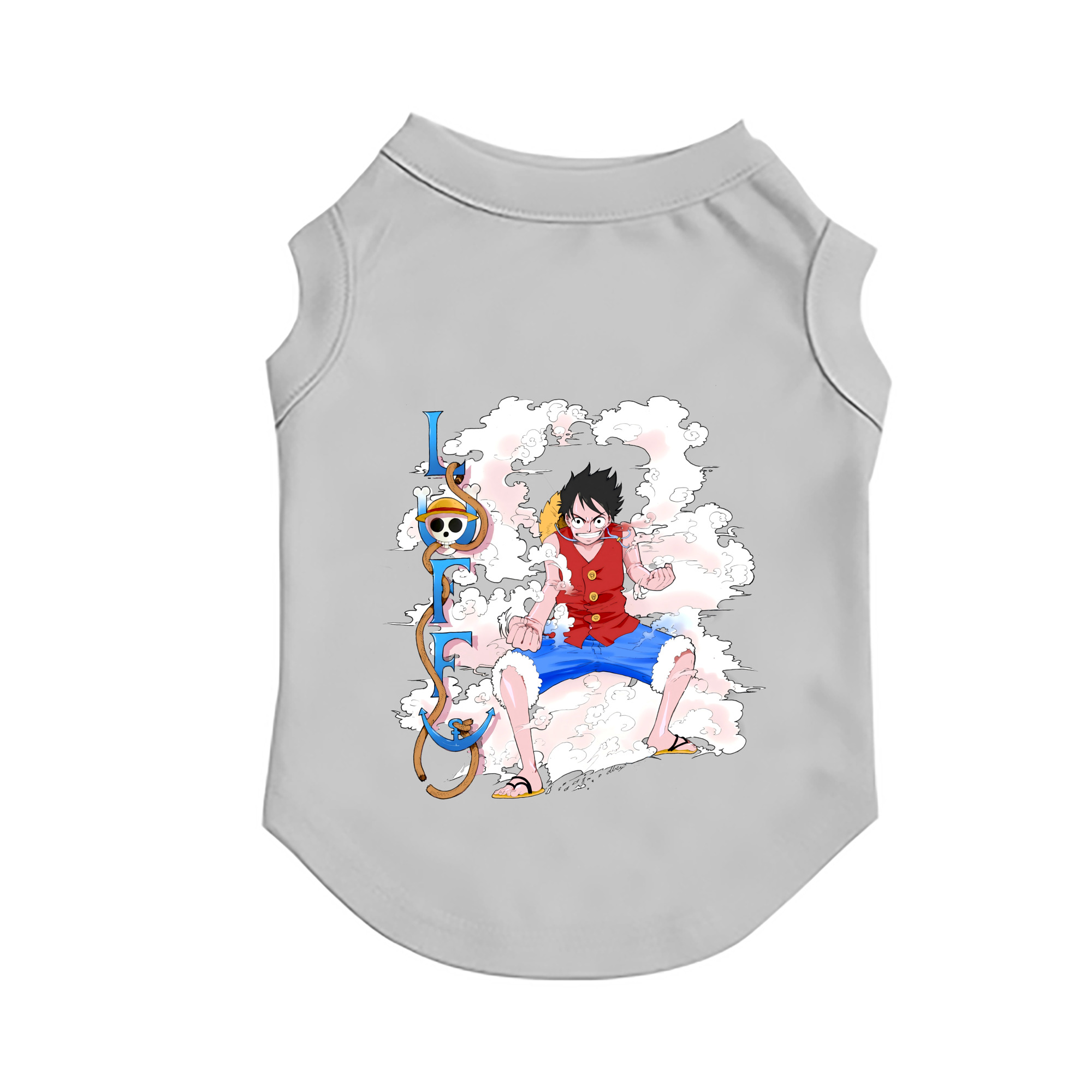 （画像用） ワンピース モンキー・D・ルフィ ONE PIECE Monkey D. Luffy ペット用ベスト