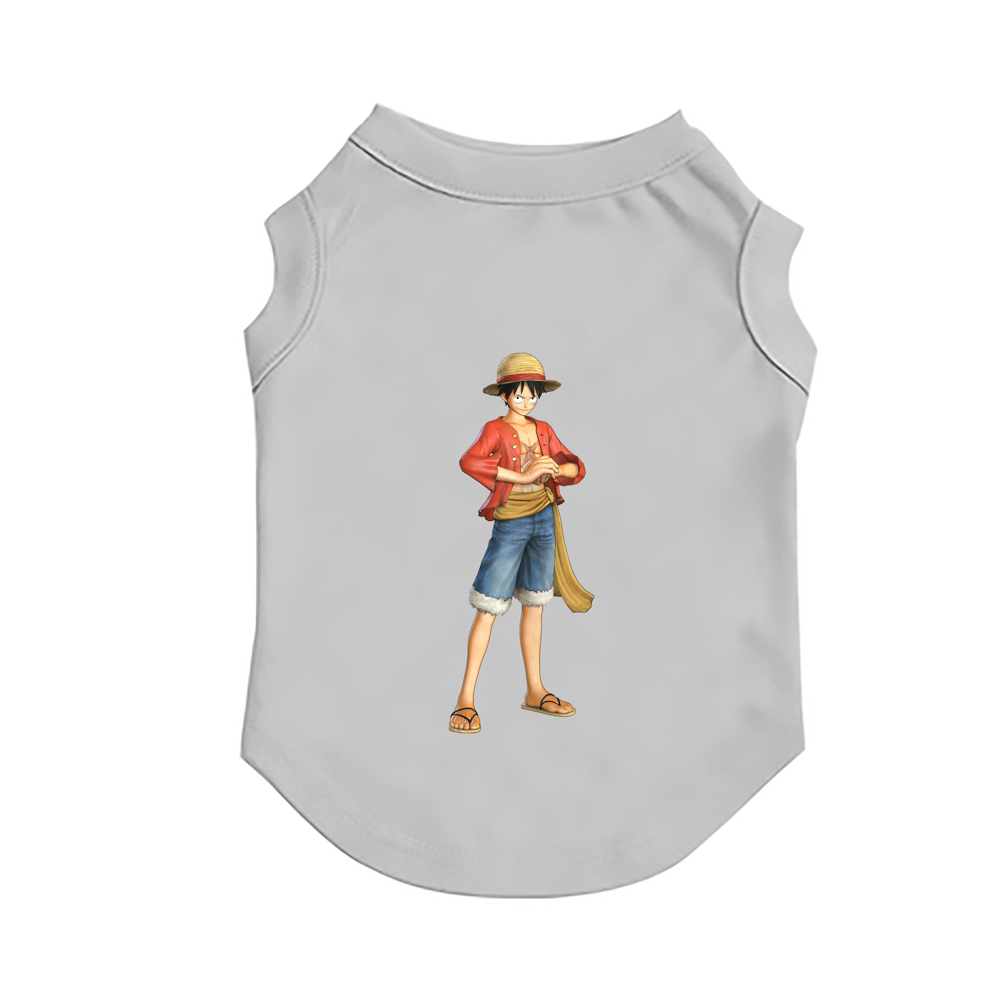 （画像用） ワンピース モンキー・D・ルフィ ONE PIECE Monkey D. Luffy ペット用ベスト