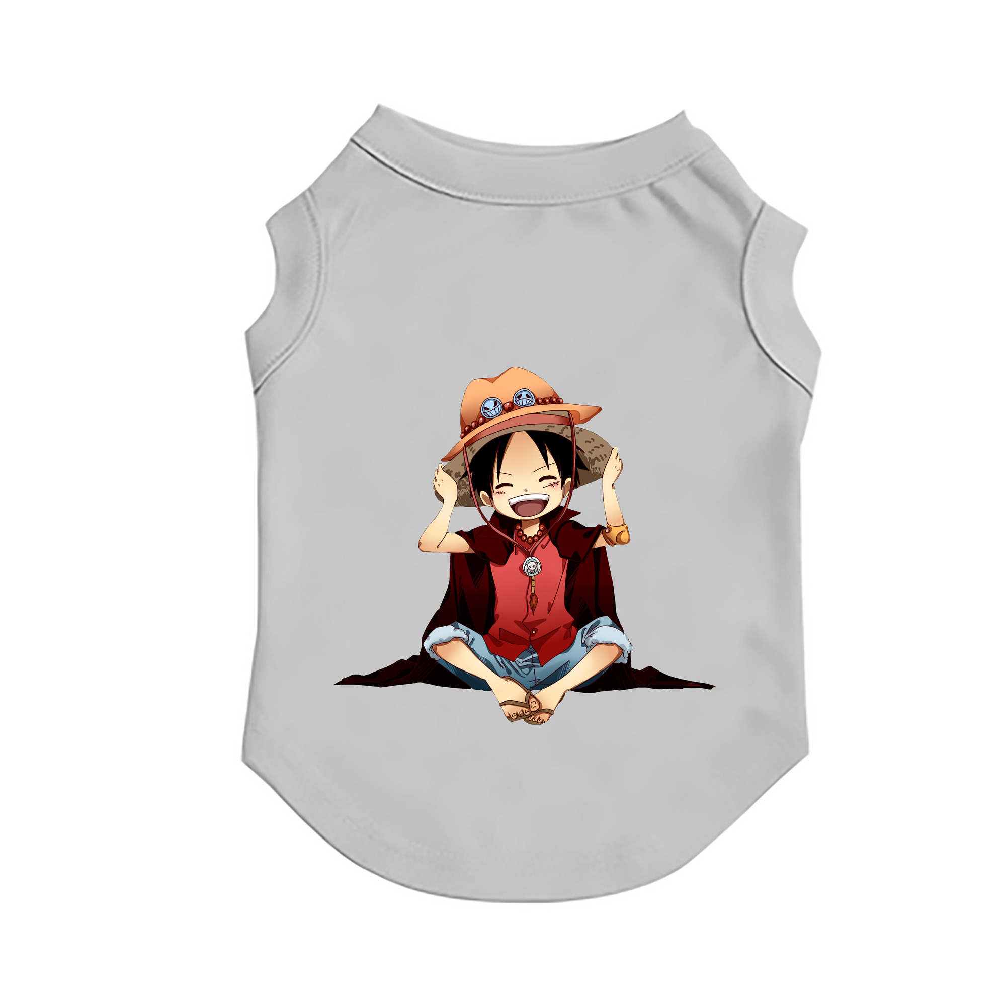 （画像用） ワンピース モンキー・D・ルフィ ONE PIECE Monkey D. Luffy ペット用ベスト