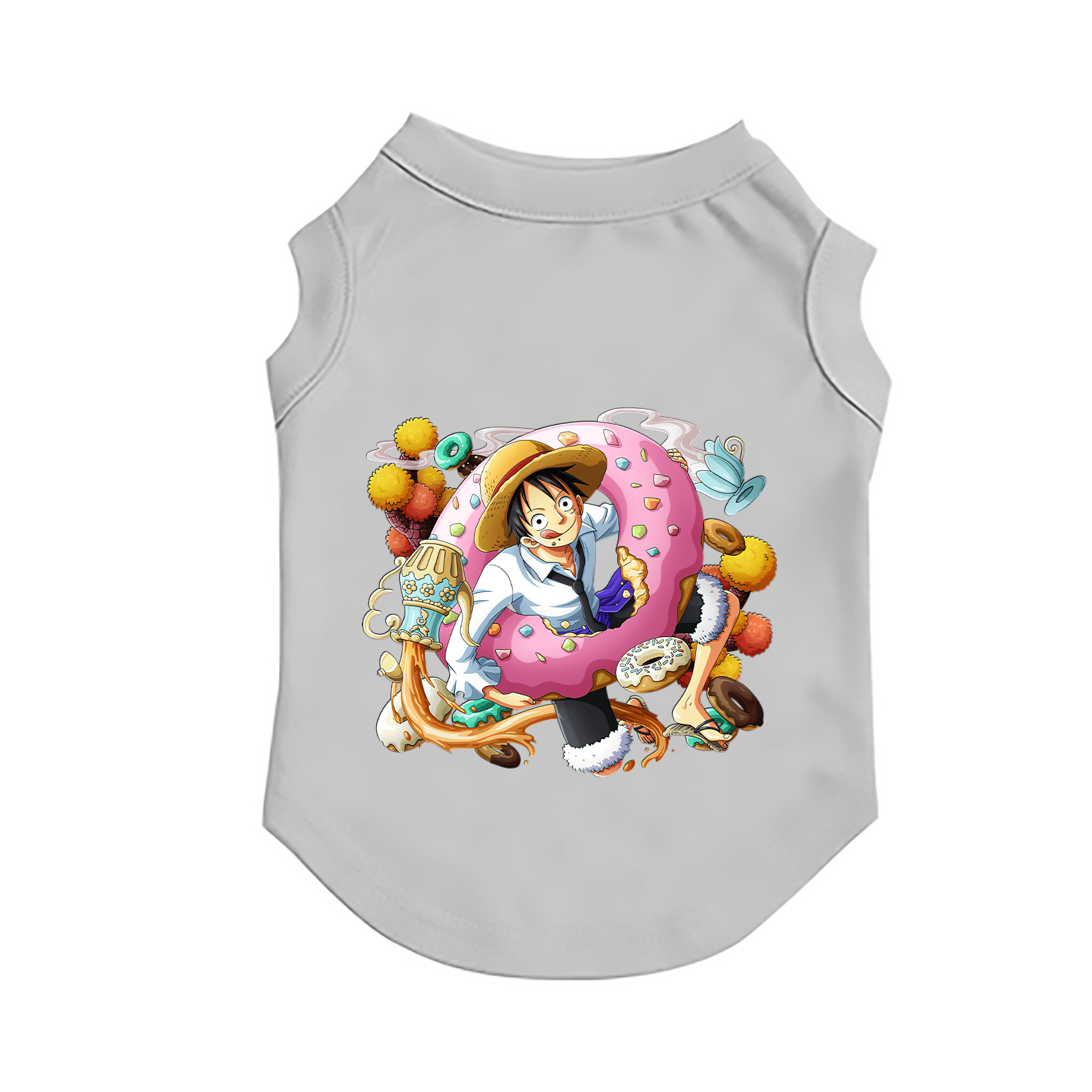 （画像用） ワンピース モンキー・D・ルフィ ONE PIECE Monkey D. Luffy ペット用ベスト
