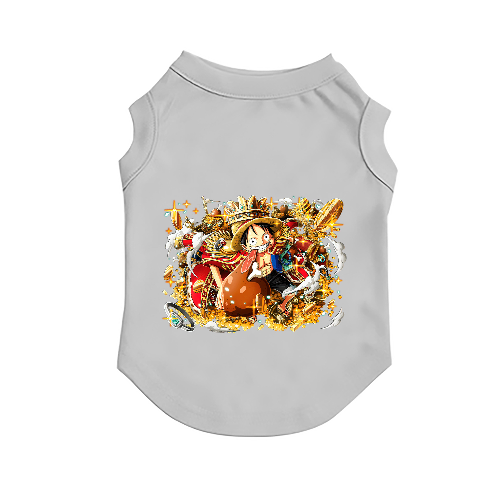 （画像用） ワンピース モンキー・D・ルフィ ONE PIECE Monkey D. Luffy ペット用ベスト