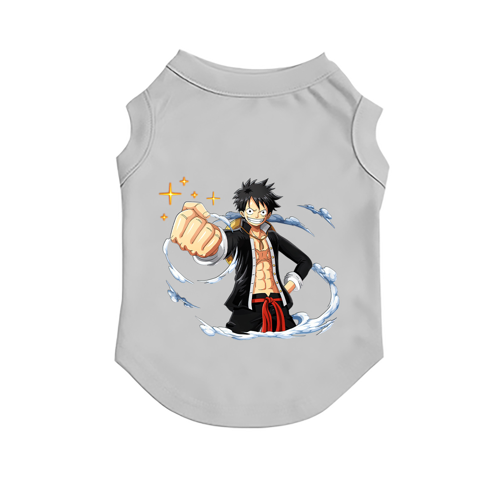 （画像用） ワンピース モンキー・D・ルフィ ONE PIECE Monkey D. Luffy ペット用ベスト