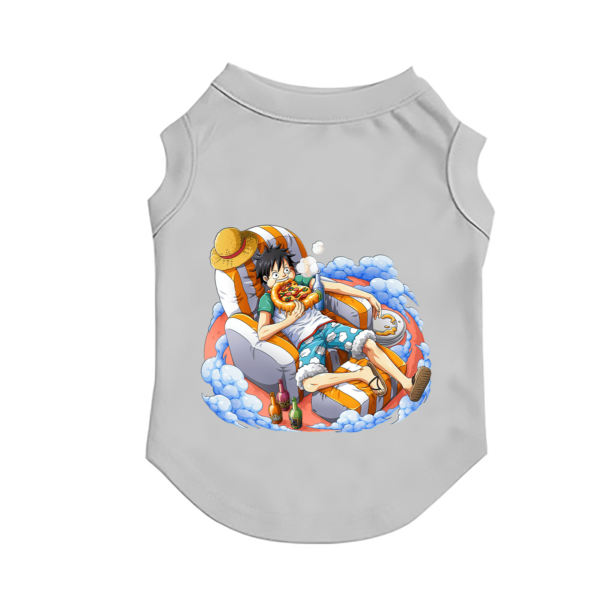 （画像用） ワンピース モンキー・D・ルフィ ONE PIECE Monkey D. Luffy ペット用ベスト