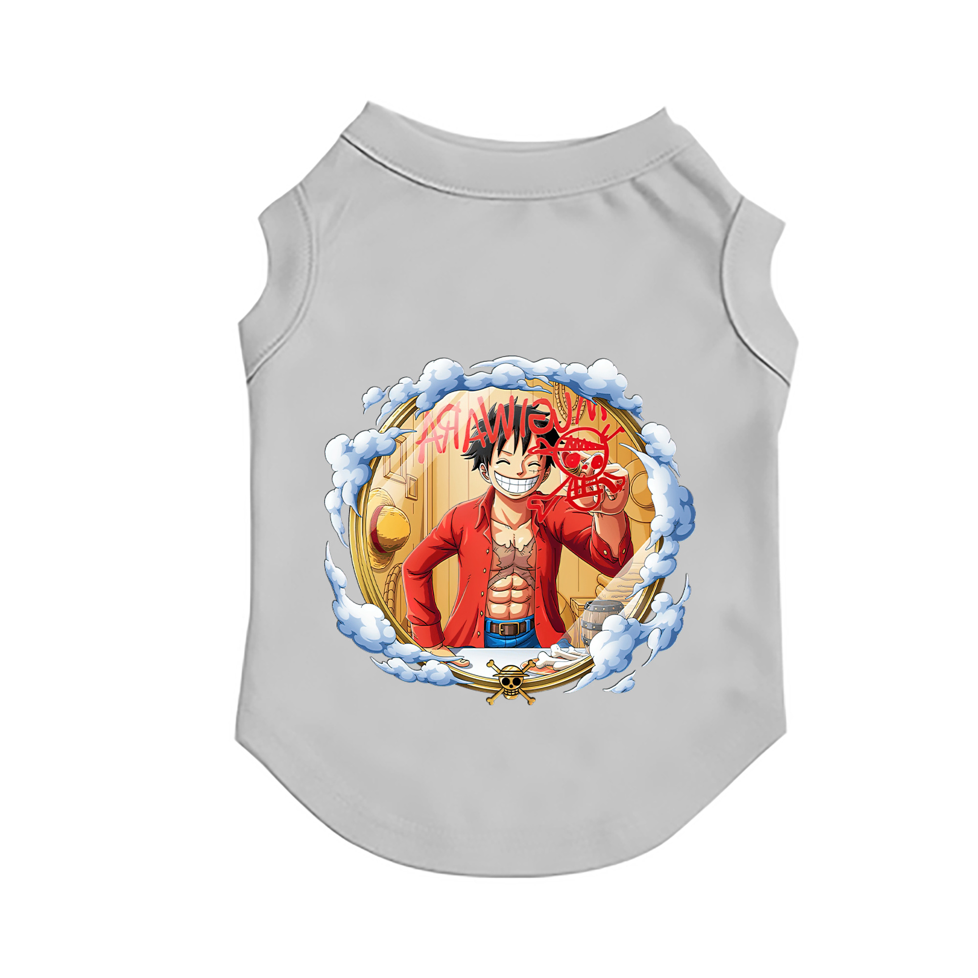 （画像用） ワンピース モンキー・D・ルフィ ONE PIECE Monkey D. Luffy ペット用ベスト