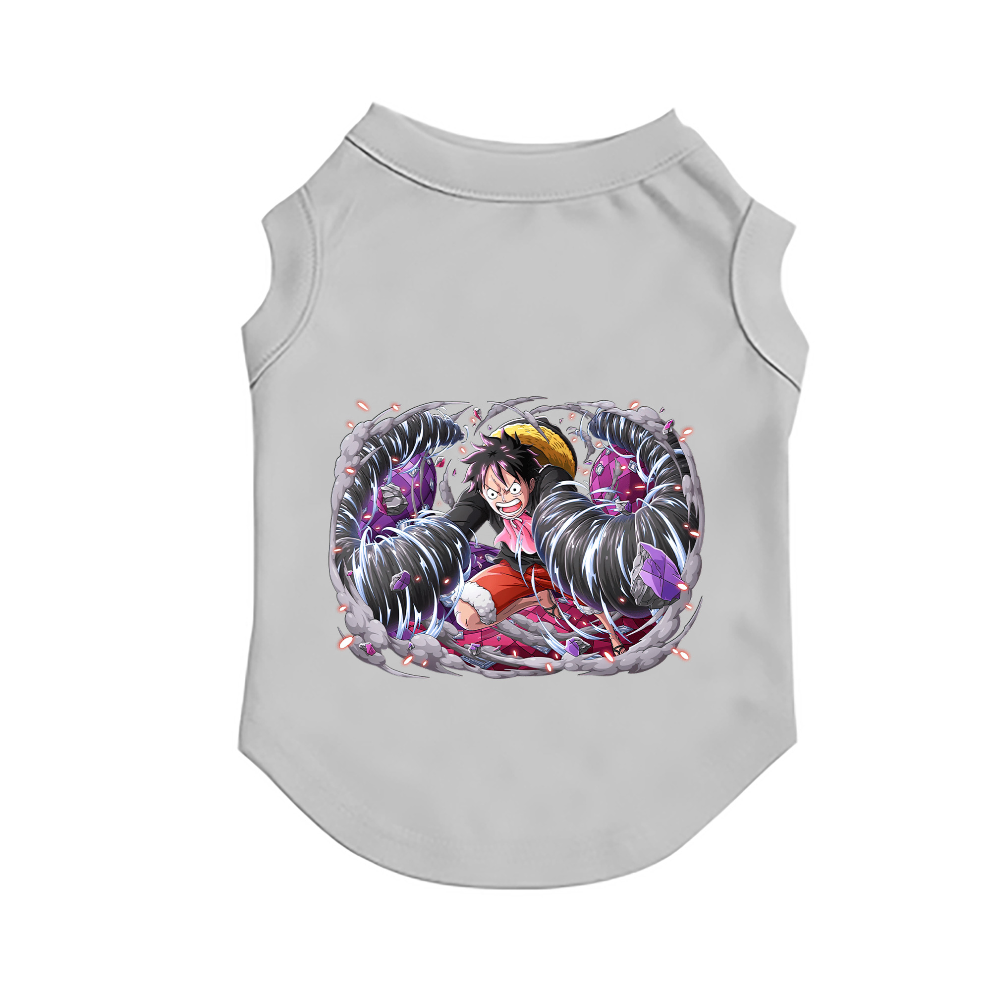（画像用） ワンピース モンキー・D・ルフィ ONE PIECE Monkey D. Luffy ペット用ベスト