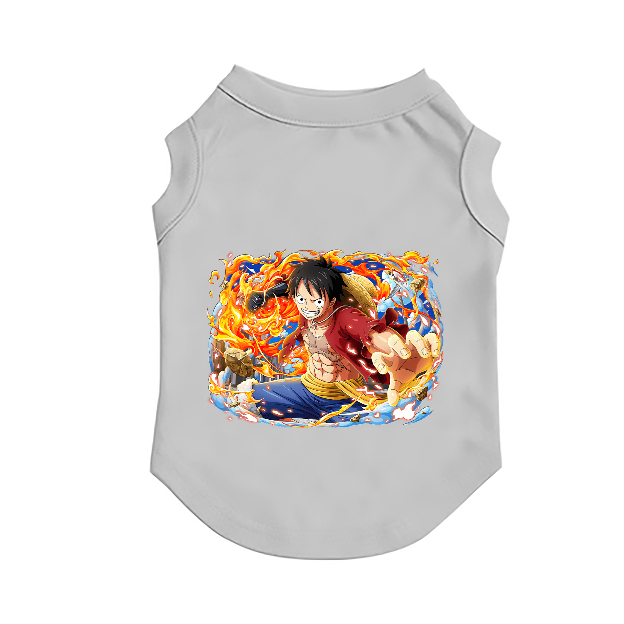 （画像用） ワンピース モンキー・D・ルフィ ONE PIECE Monkey D. Luffy ペット用ベスト