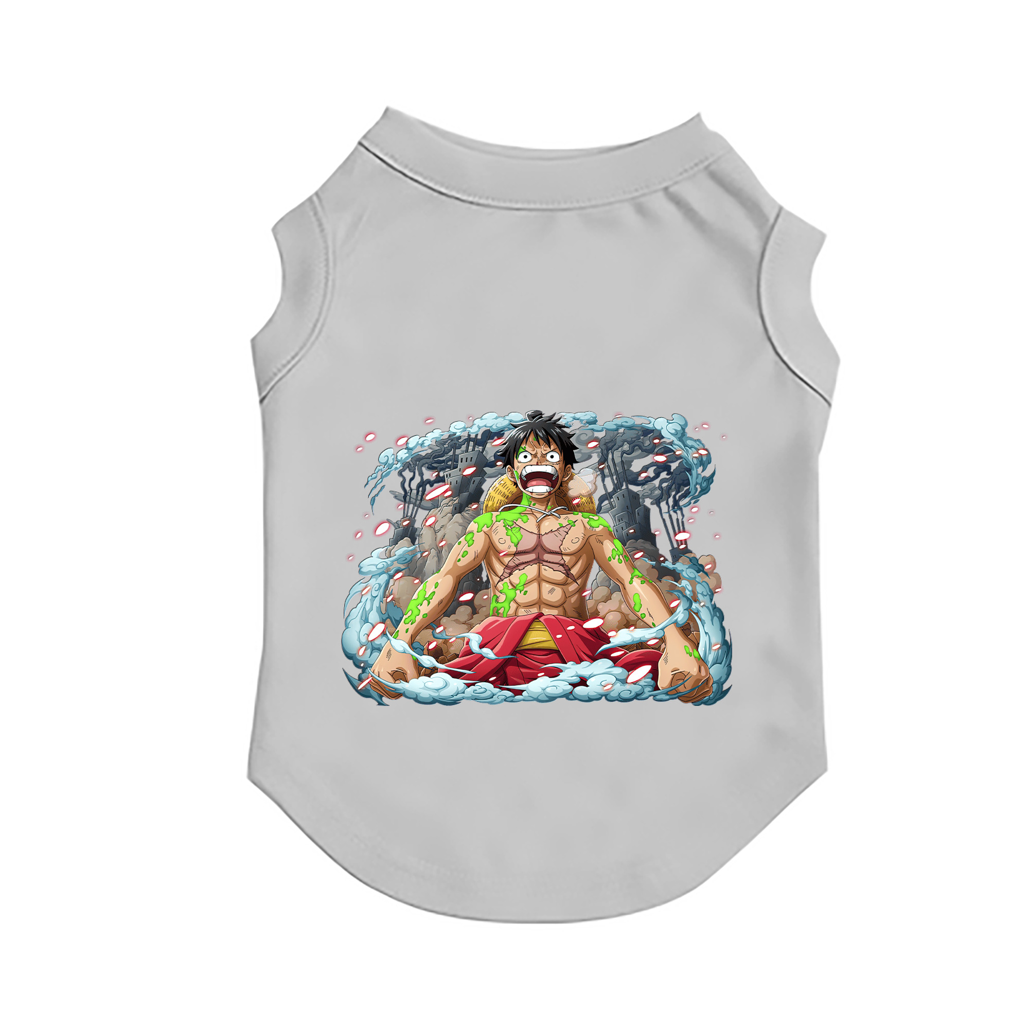 （画像用） ワンピース モンキー・D・ルフィ ONE PIECE Monkey D. Luffy ペット用ベスト