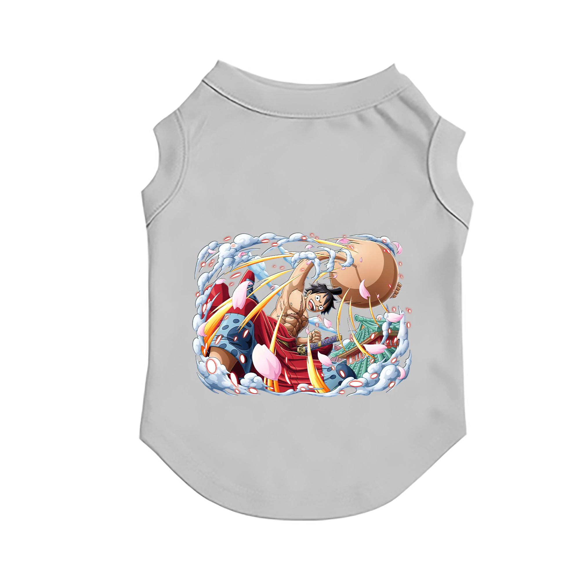 （画像用） ワンピース モンキー・D・ルフィ ONE PIECE Monkey D. Luffy ペット用ベスト