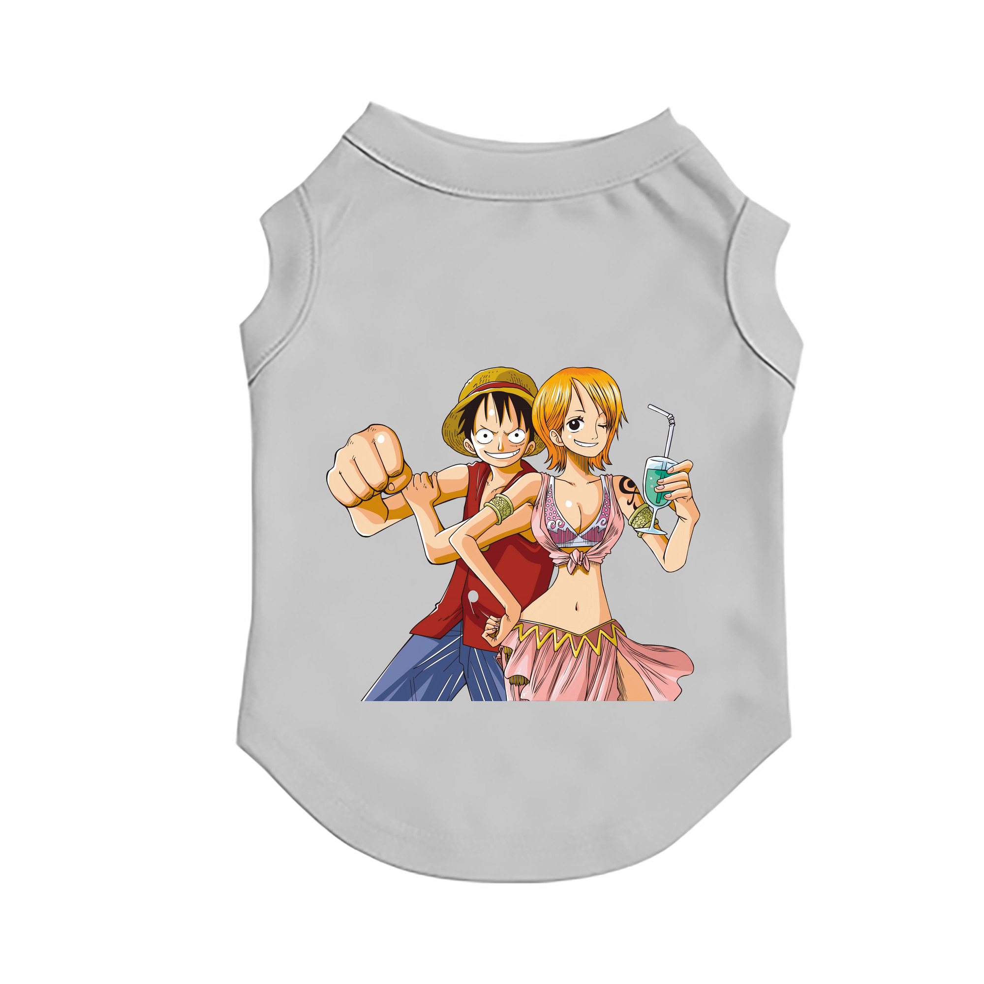（画像用） ワンピース モンキー・D・ルフィ ONE PIECE Monkey D. Luffy ペット用ベスト
