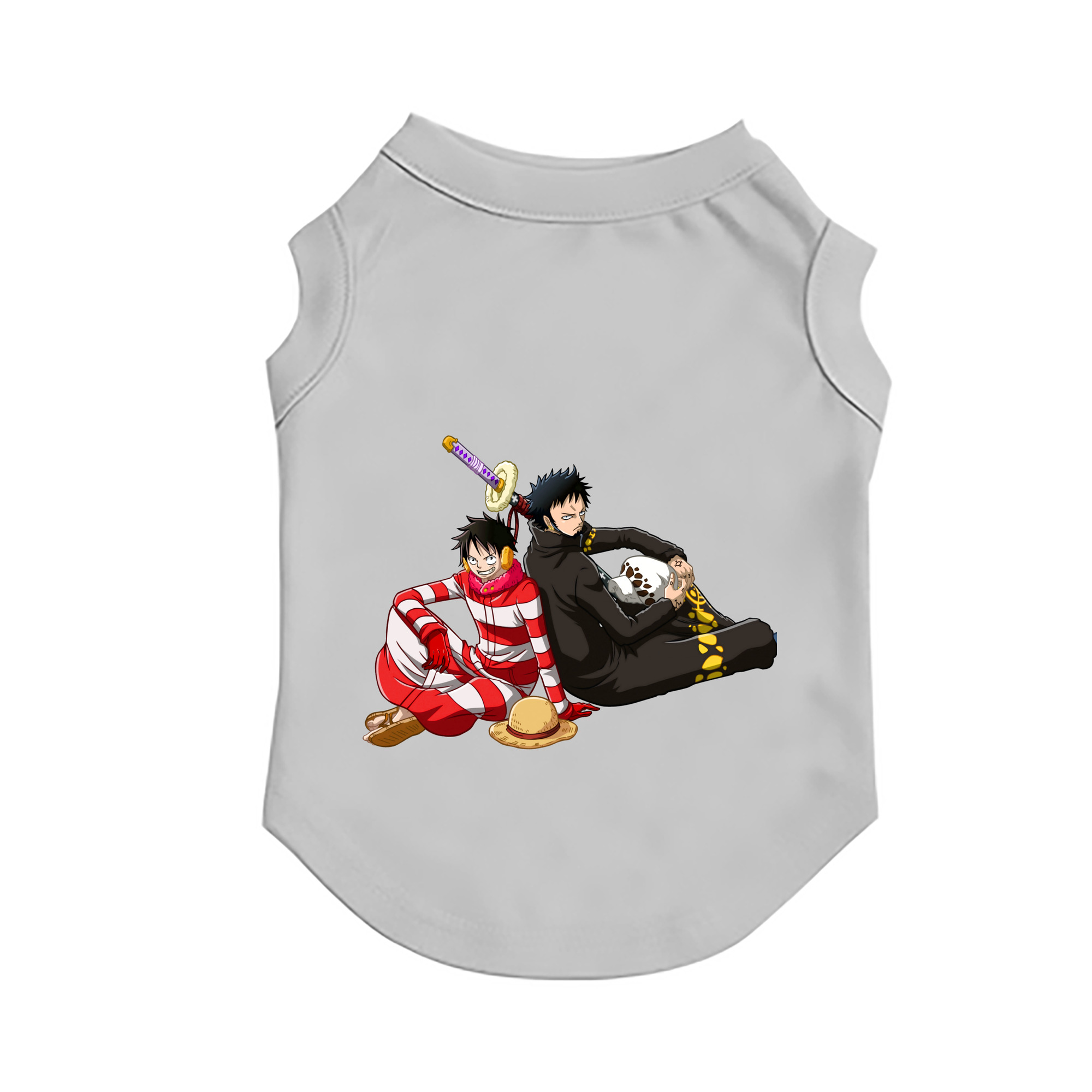 （画像用） ワンピース モンキー・D・ルフィ ONE PIECE Monkey D. Luffy ペット用ベスト