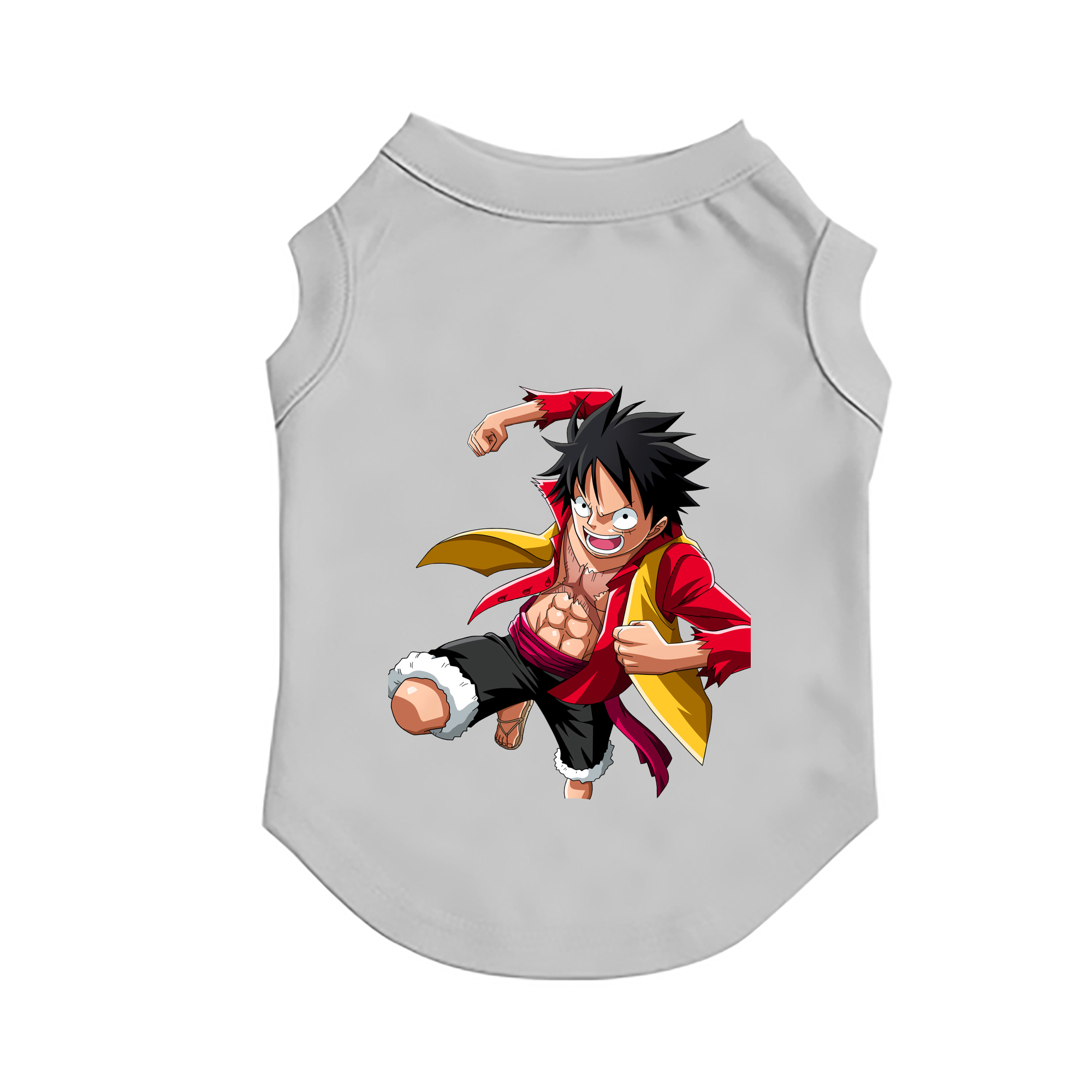 （画像用） ワンピース モンキー・D・ルフィ ONE PIECE Monkey D. Luffy ペット用ベスト
