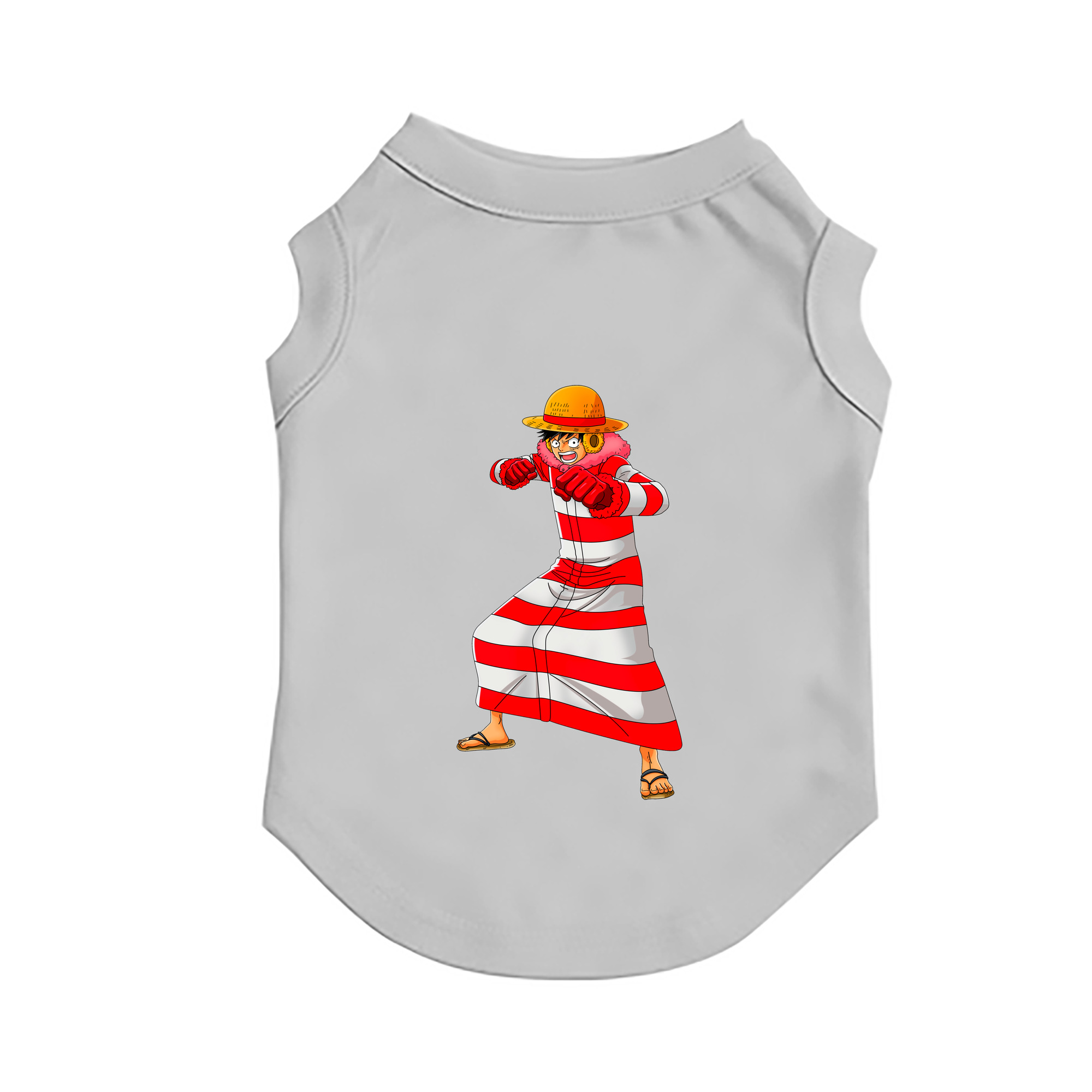 （画像用） ワンピース モンキー・D・ルフィ ONE PIECE Monkey D. Luffy ペット用ベスト