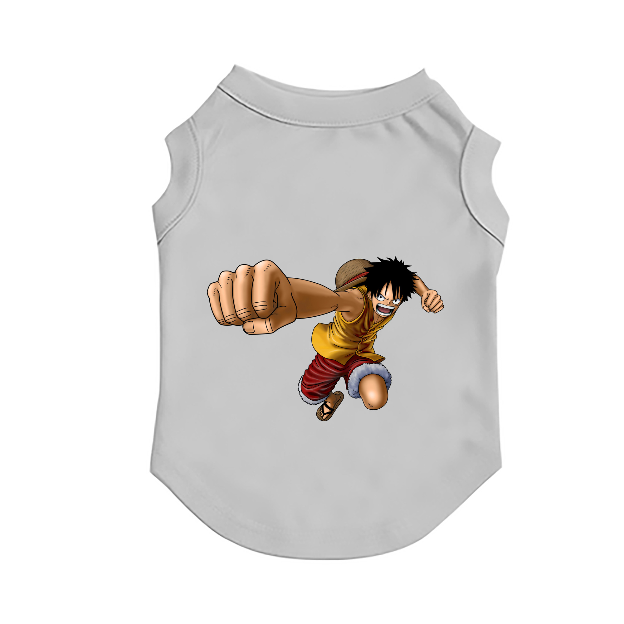 （画像用） ワンピース モンキー・D・ルフィ ONE PIECE Monkey D. Luffy ペット用ベスト