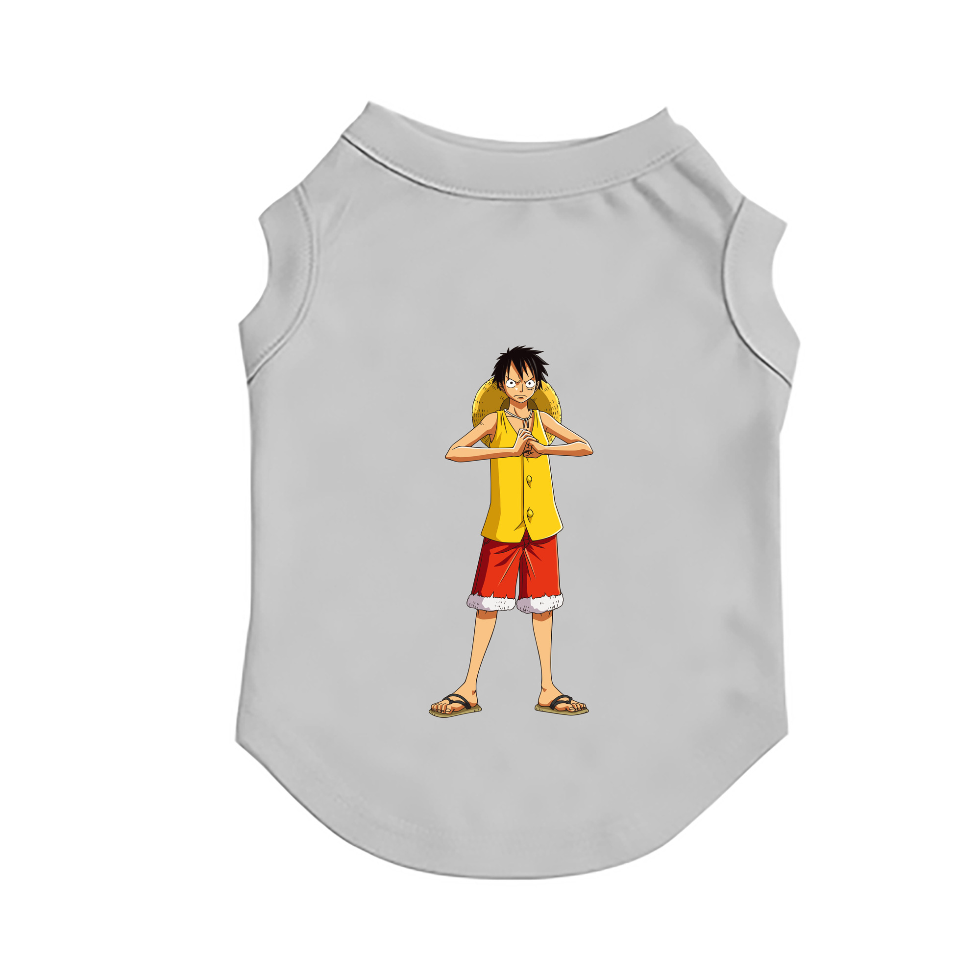 （画像用） ワンピース モンキー・D・ルフィ ONE PIECE Monkey D. Luffy ペット用ベスト