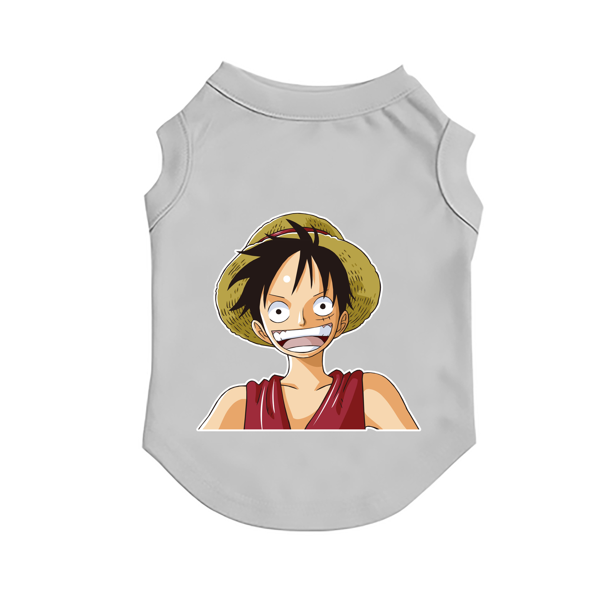 （画像用） ワンピース モンキー・D・ルフィ ONE PIECE Monkey D. Luffy ペット用ベスト