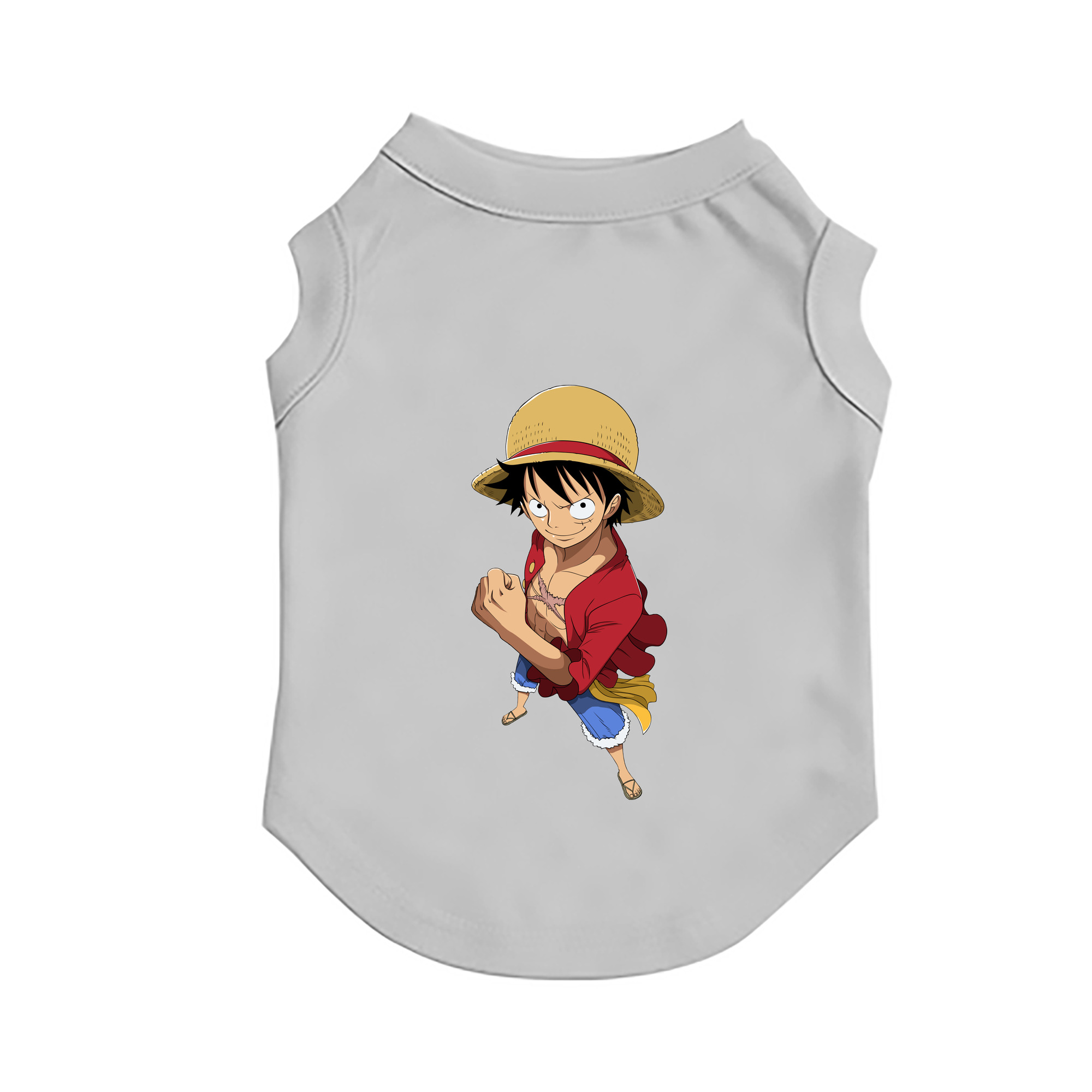 （画像用） ワンピース モンキー・D・ルフィ ONE PIECE Monkey D. Luffy ペット用ベスト