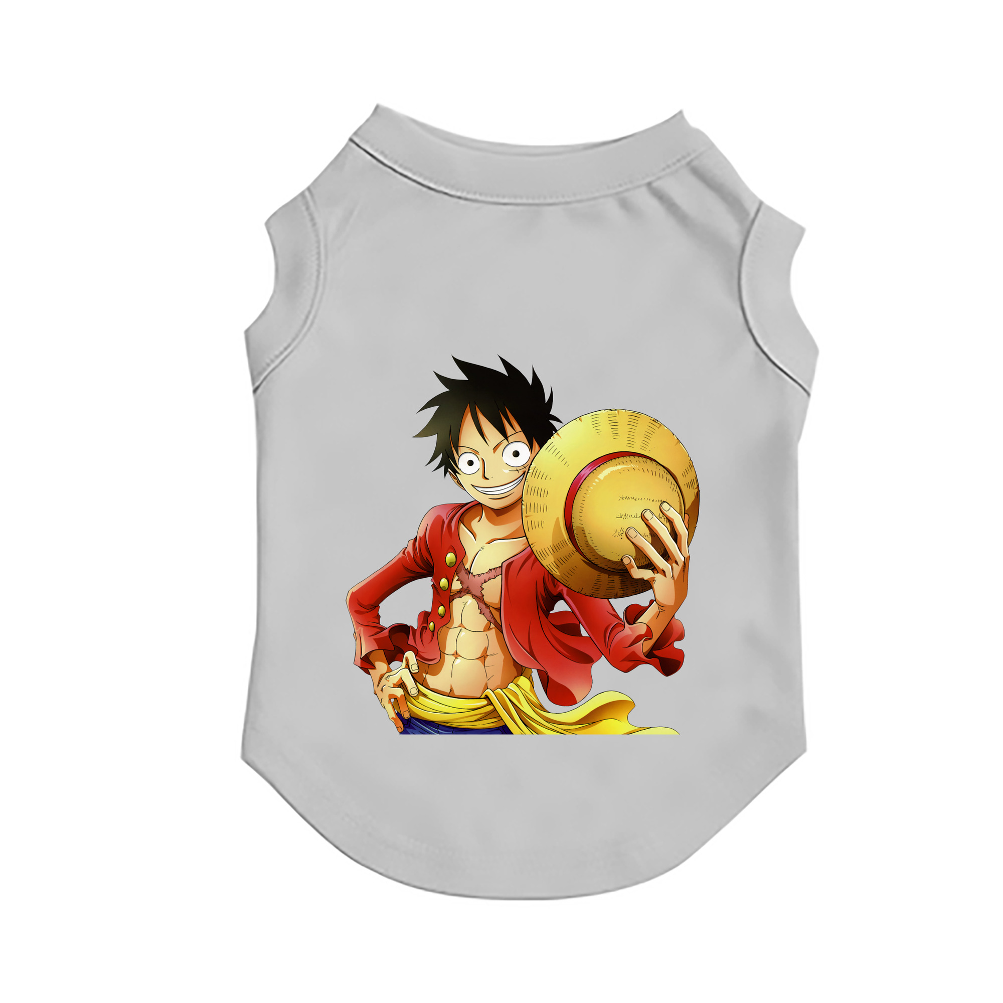 （画像用） ワンピース モンキー・D・ルフィ ONE PIECE Monkey D. Luffy ペット用ベスト
