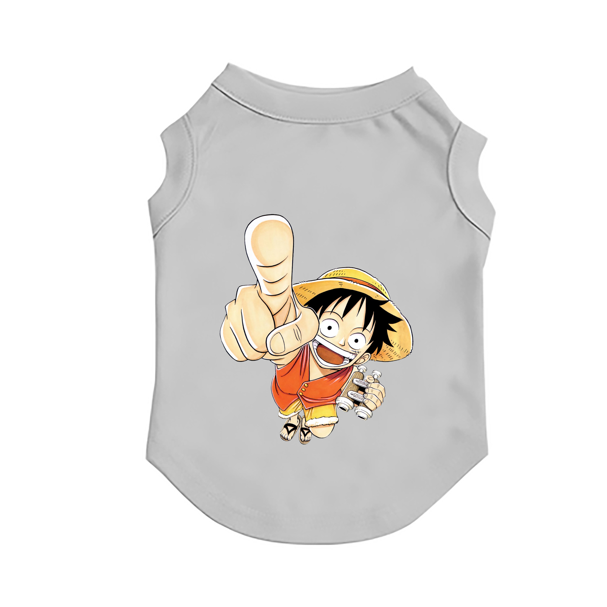 （画像用） ワンピース モンキー・D・ルフィ ONE PIECE Monkey D. Luffy ペット用ベスト