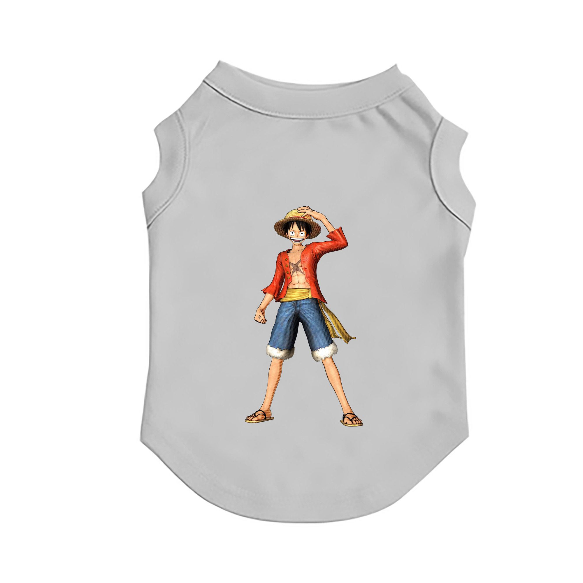 （画像用） ワンピース モンキー・D・ルフィ ONE PIECE Monkey D. Luffy ペット用ベスト