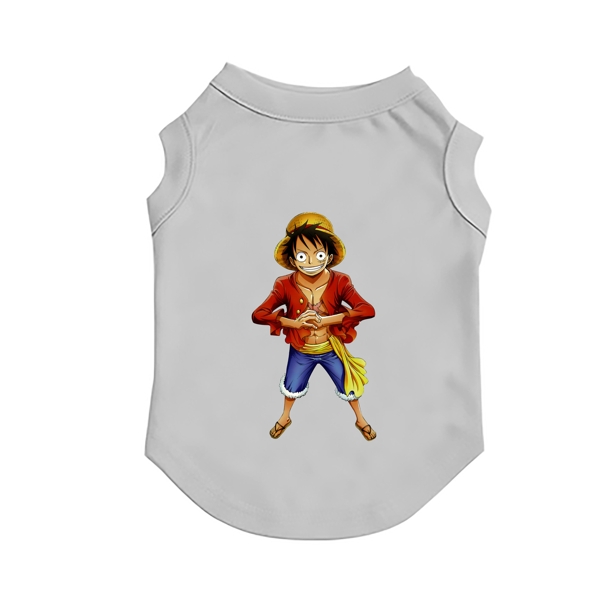 （画像用） ワンピース モンキー・D・ルフィ ONE PIECE Monkey D. Luffy ペット用ベスト