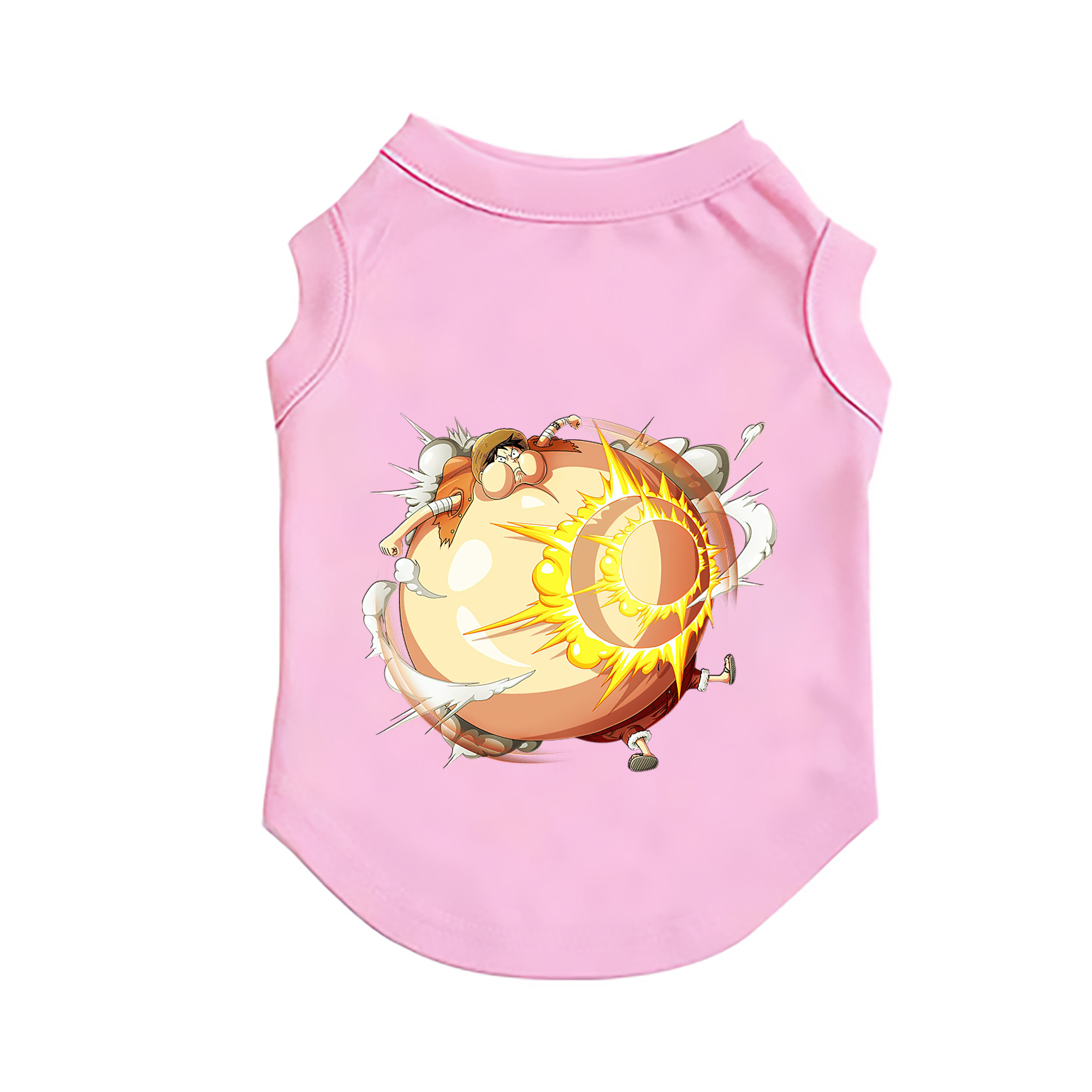 （画像用） ワンピース モンキー・D・ルフィ ONE PIECE Monkey D. Luffy ペット用ベスト