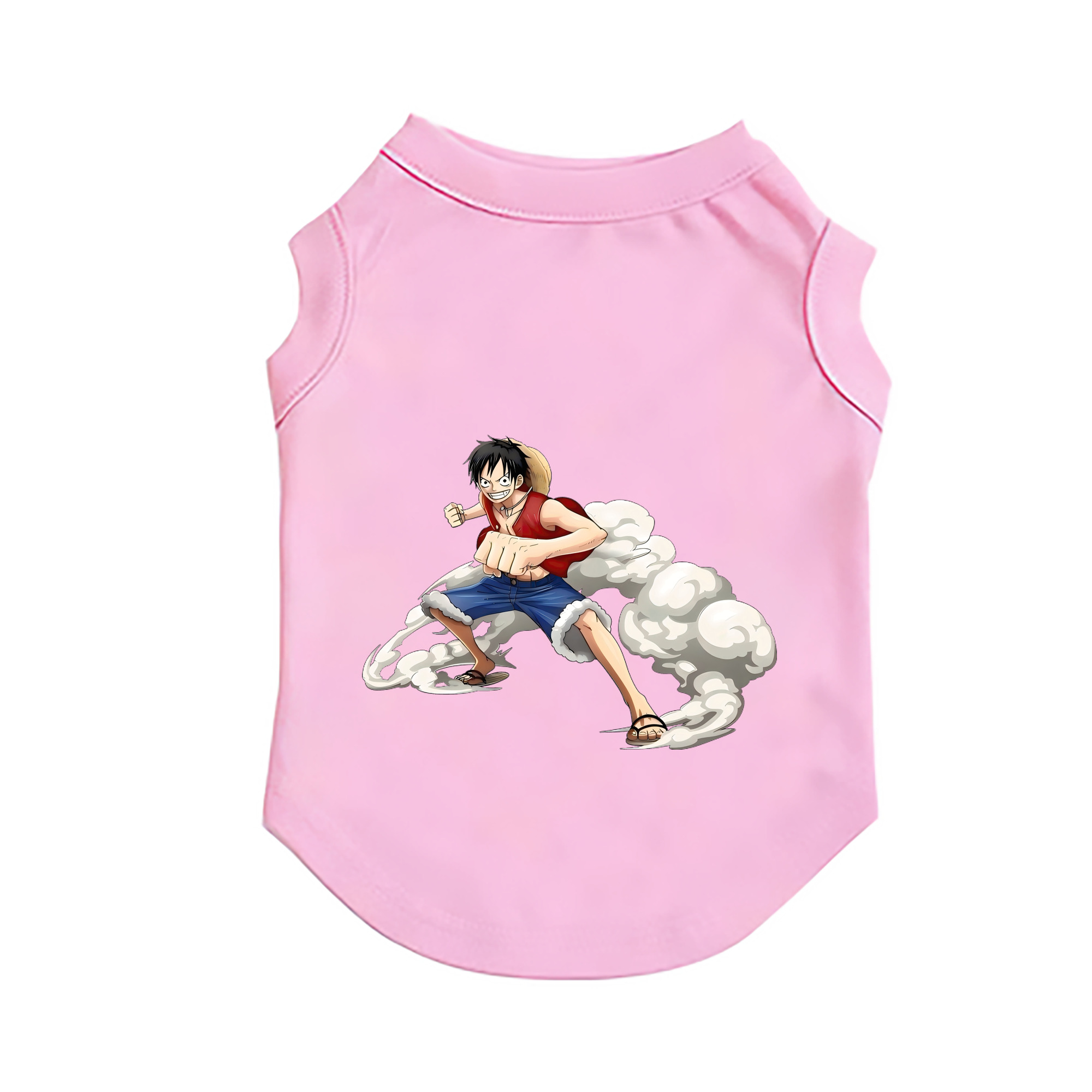 （画像用） ワンピース モンキー・D・ルフィ ONE PIECE Monkey D. Luffy ペット用ベスト