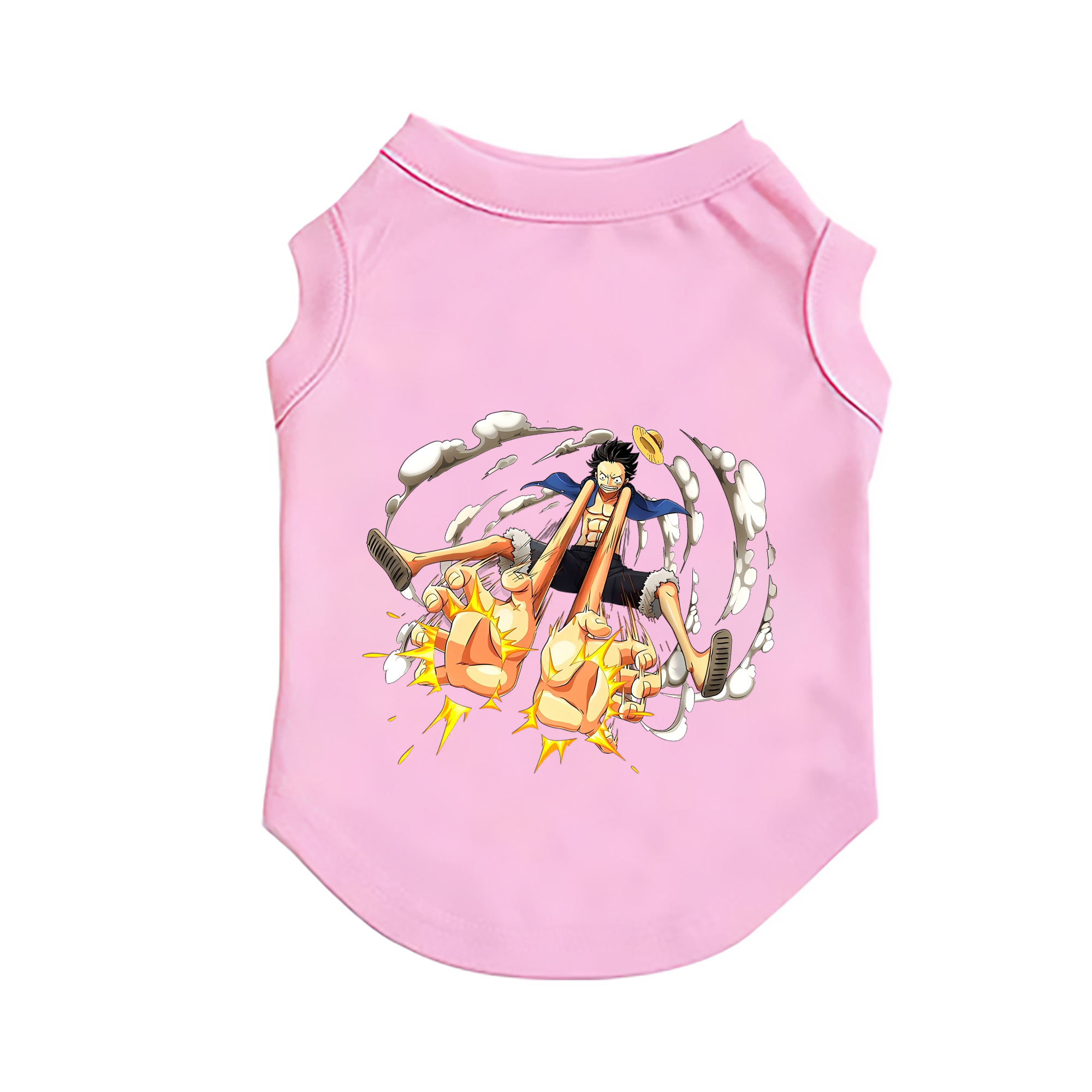 （画像用） ワンピース モンキー・D・ルフィ ONE PIECE Monkey D. Luffy ペット用ベスト