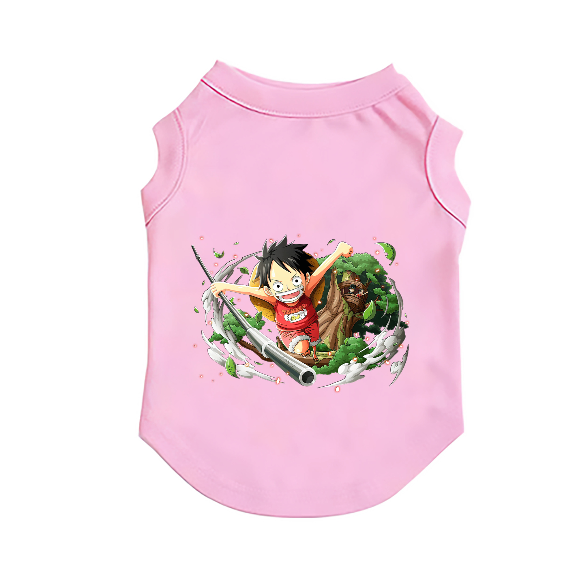 （画像用） ワンピース モンキー・D・ルフィ ONE PIECE Monkey D. Luffy ペット用ベスト