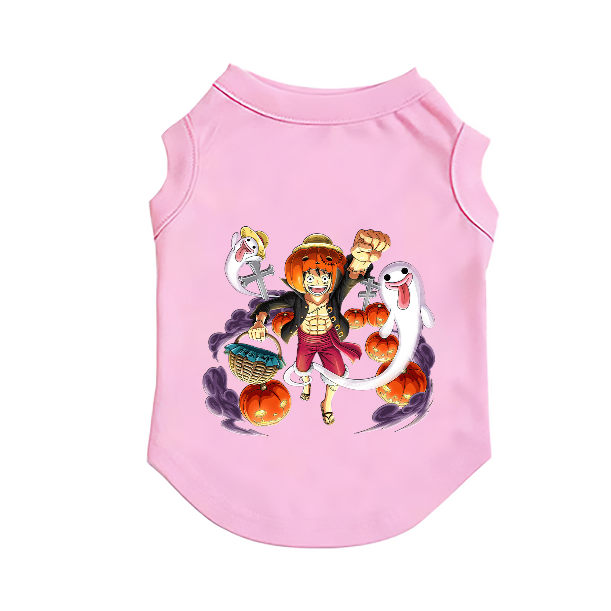 （画像用） ワンピース モンキー・D・ルフィ ONE PIECE Monkey D. Luffy ペット用ベスト