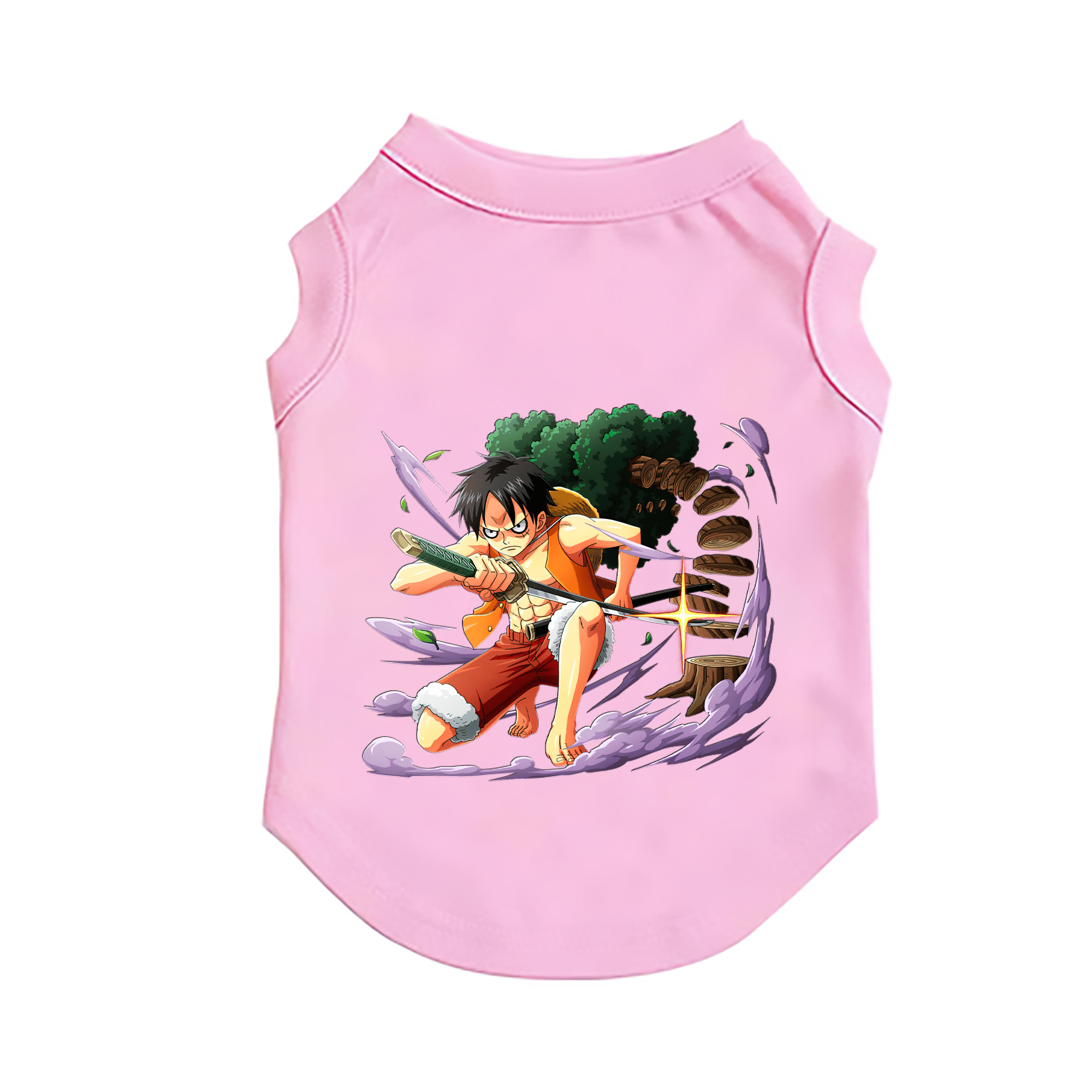 （画像用） ワンピース モンキー・D・ルフィ ONE PIECE Monkey D. Luffy ペット用ベスト