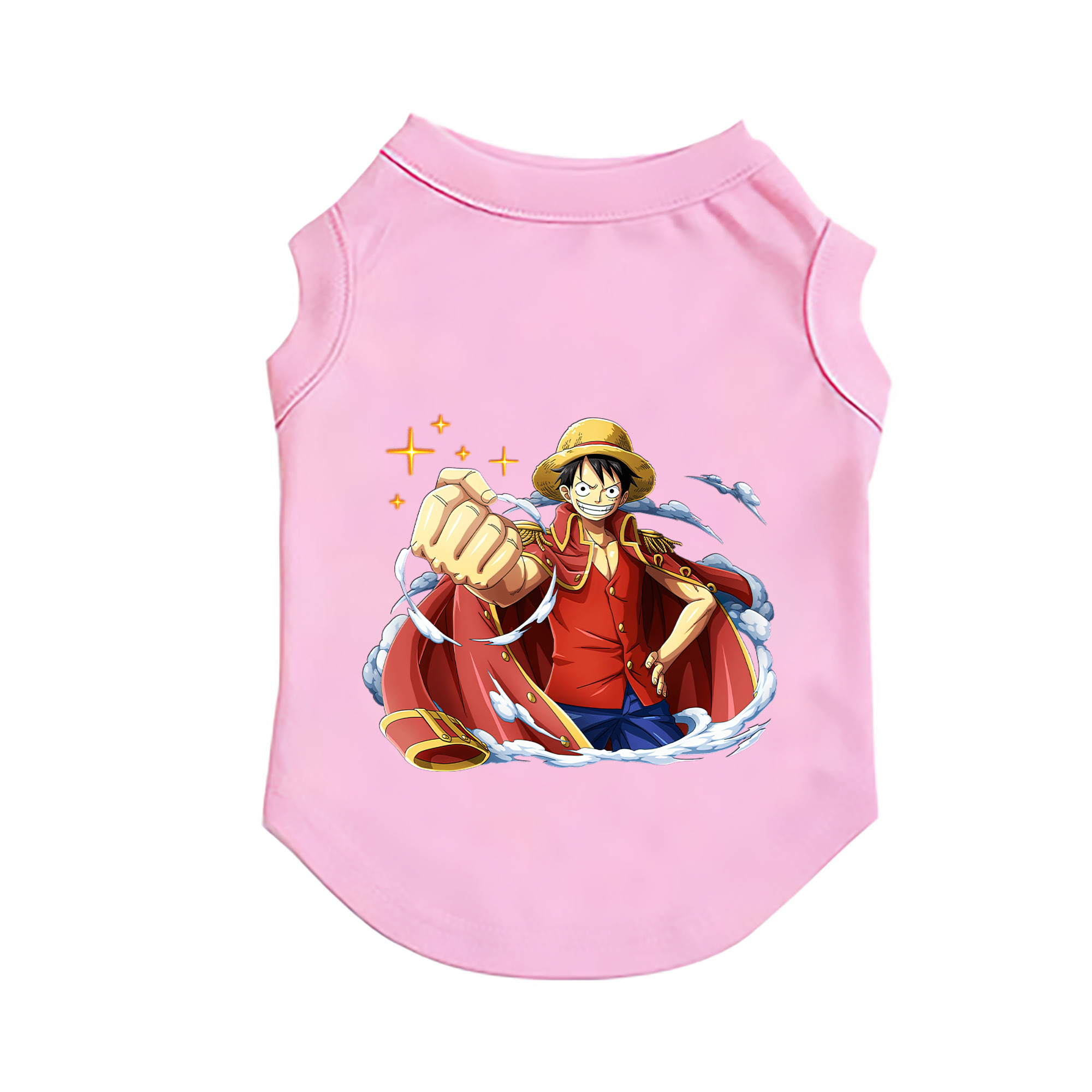 （画像用） ワンピース モンキー・D・ルフィ ONE PIECE Monkey D. Luffy ペット用ベスト