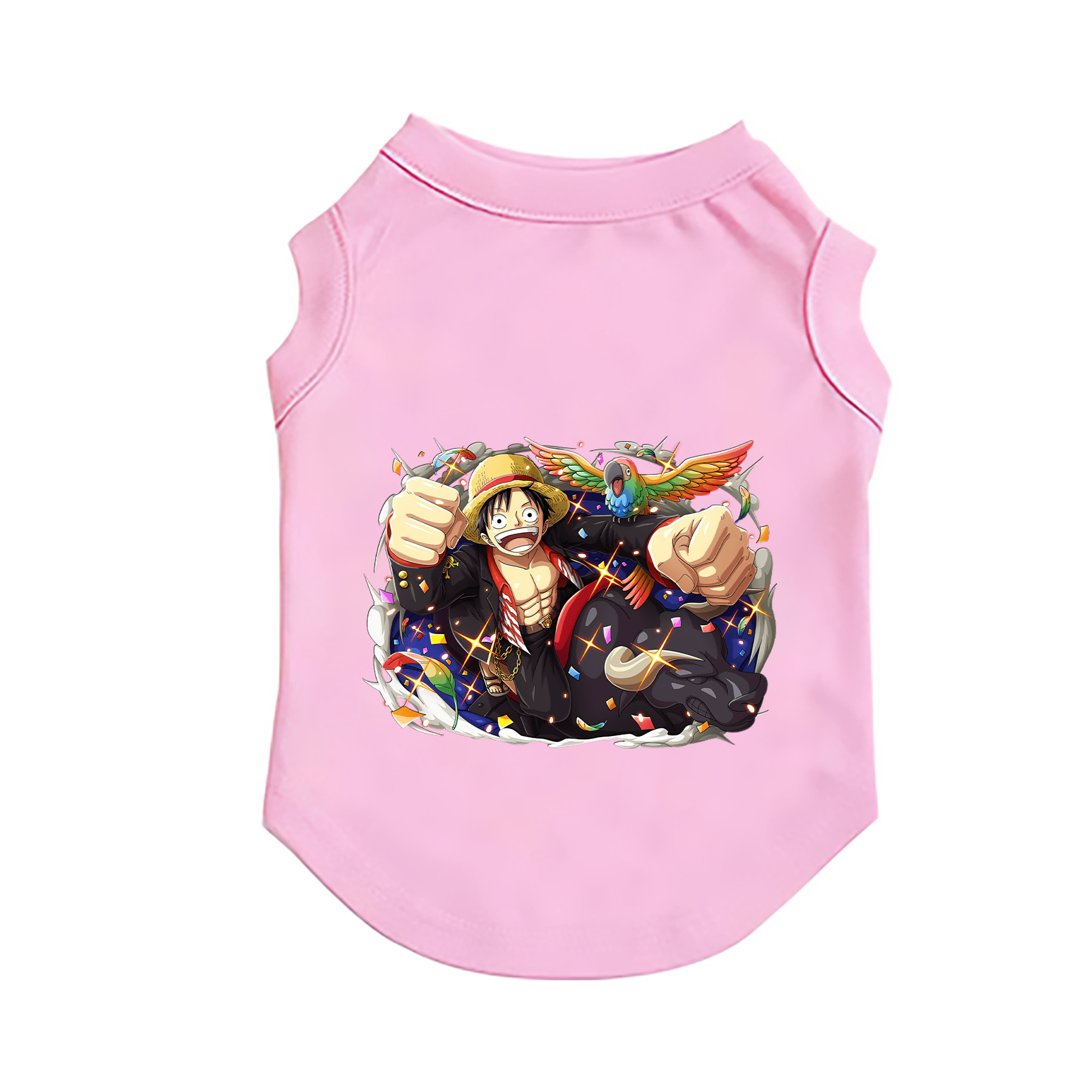 （画像用） ワンピース モンキー・D・ルフィ ONE PIECE Monkey D. Luffy ペット用ベスト