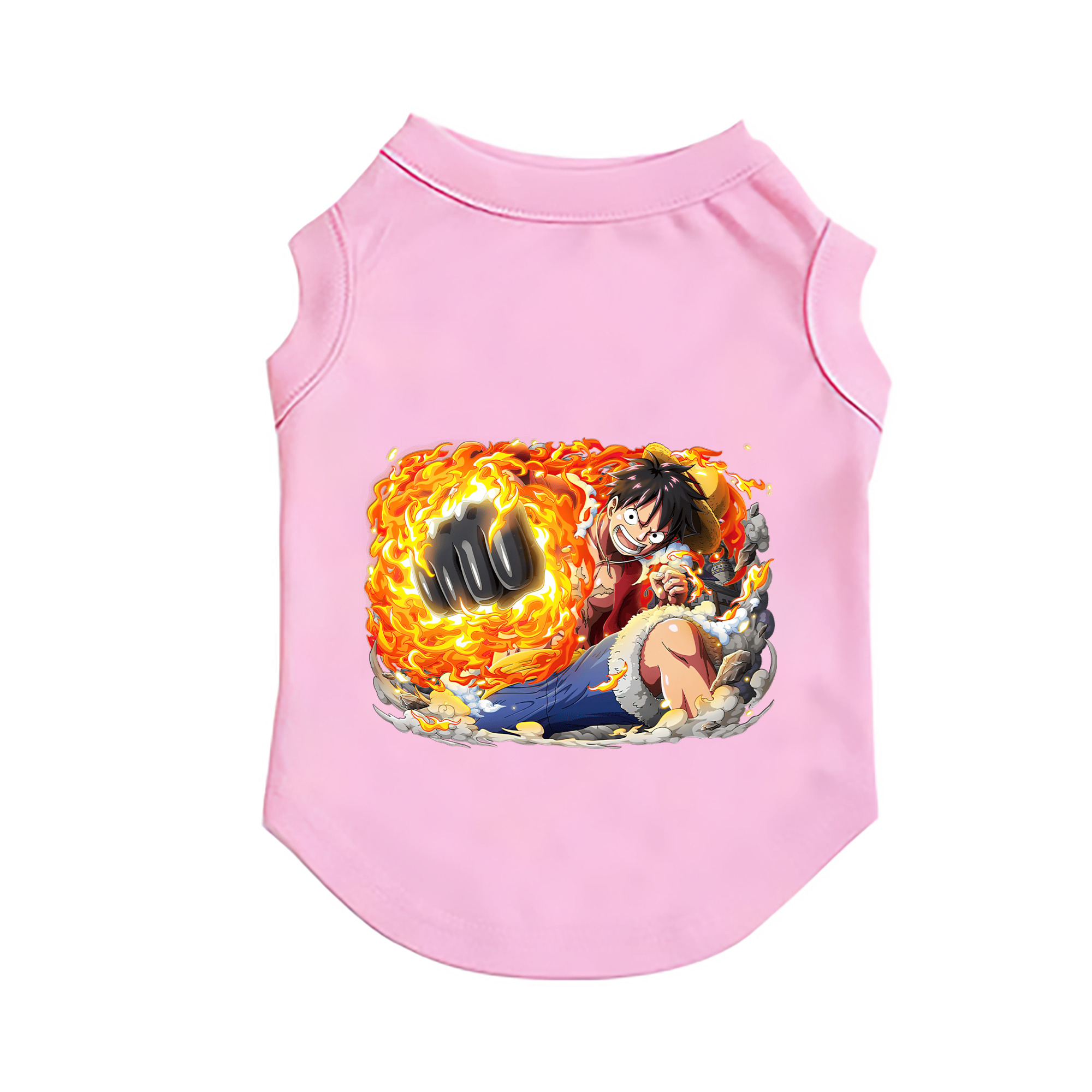（画像用） ワンピース モンキー・D・ルフィ ONE PIECE Monkey D. Luffy ペット用ベスト