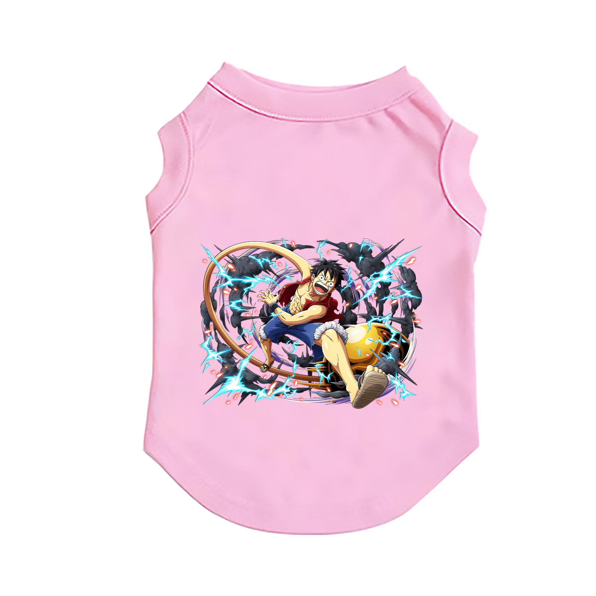 （画像用） ワンピース モンキー・D・ルフィ ONE PIECE Monkey D. Luffy ペット用ベスト