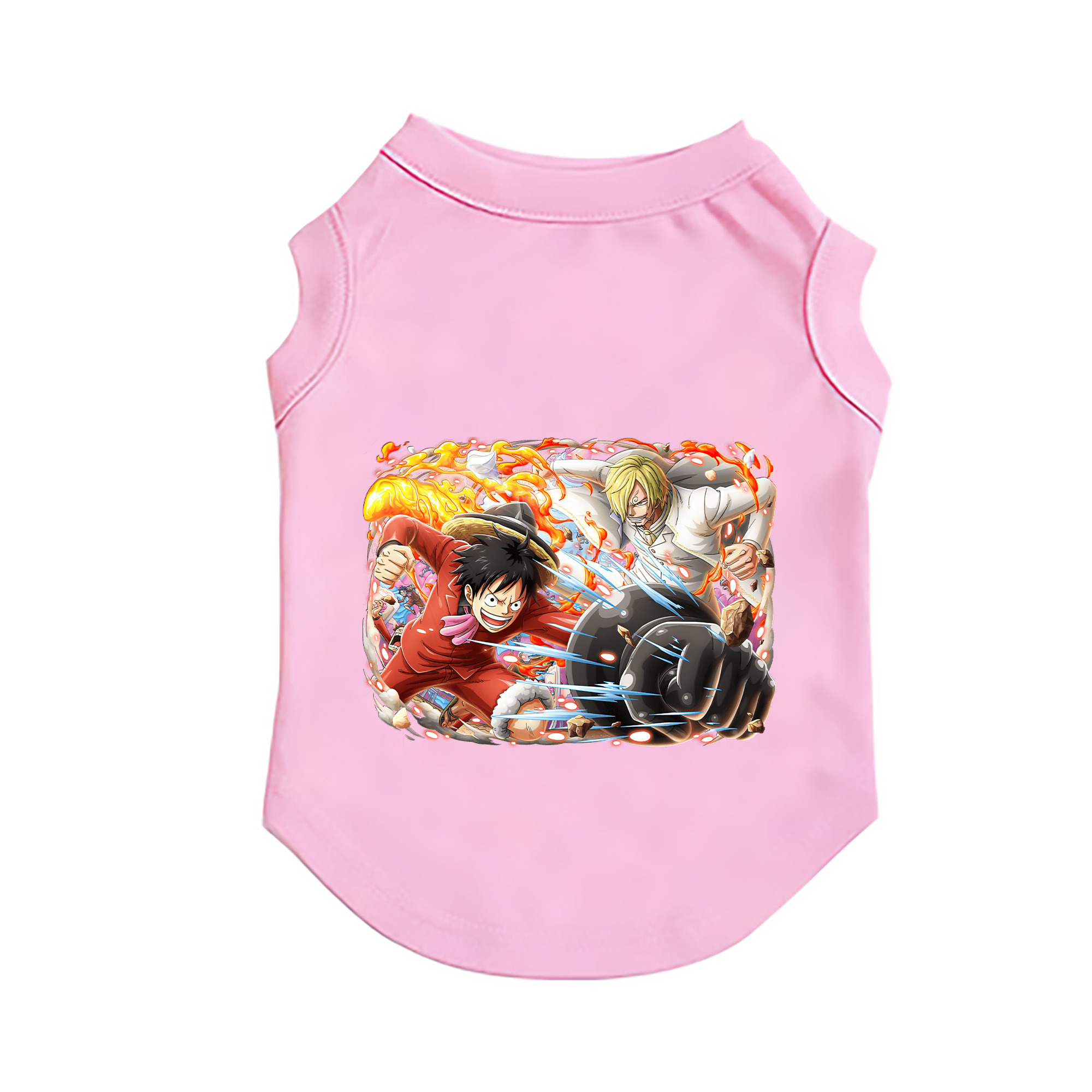 （画像用） ワンピース モンキー・D・ルフィ ONE PIECE Monkey D. Luffy ペット用ベスト