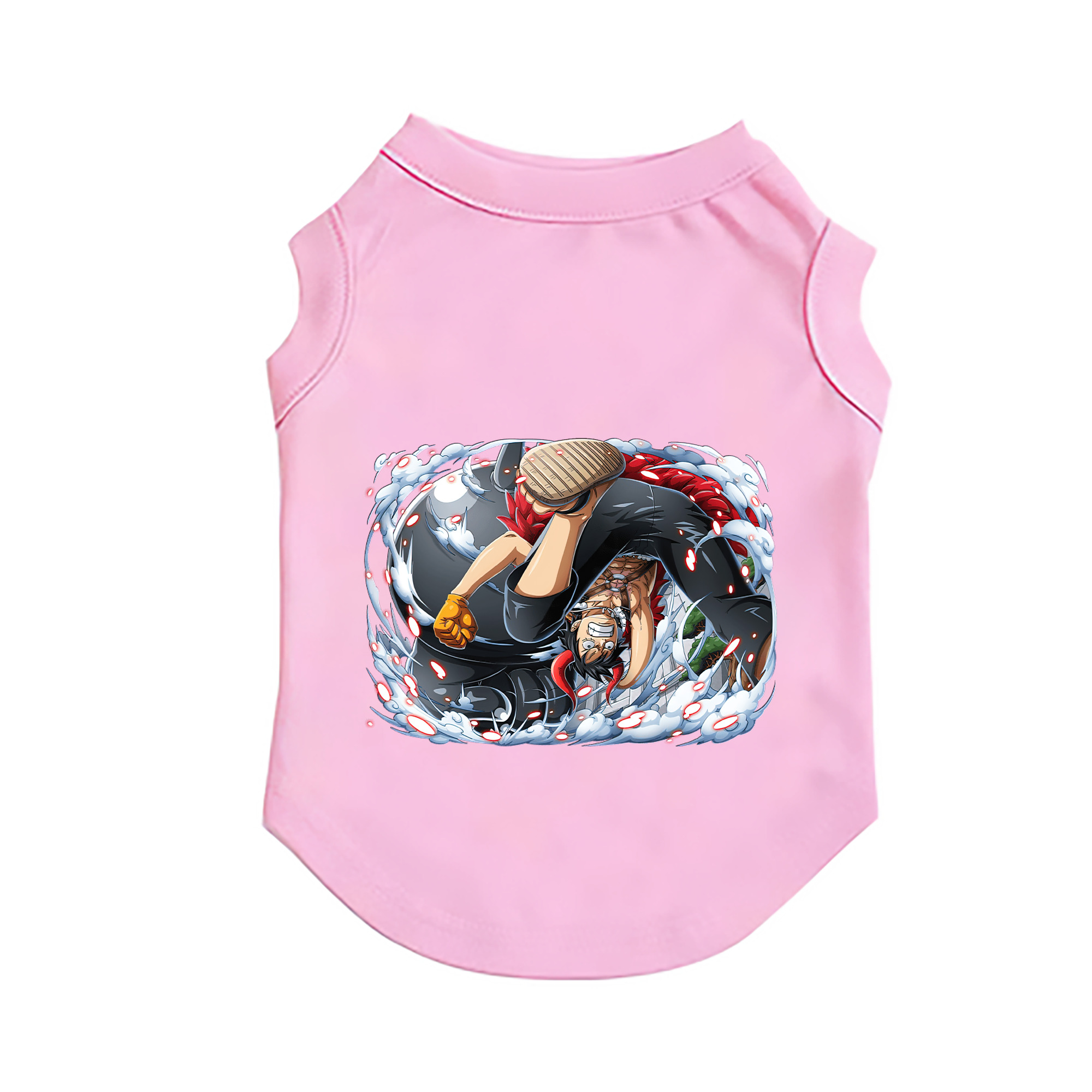 （画像用） ワンピース モンキー・D・ルフィ ONE PIECE Monkey D. Luffy ペット用ベスト