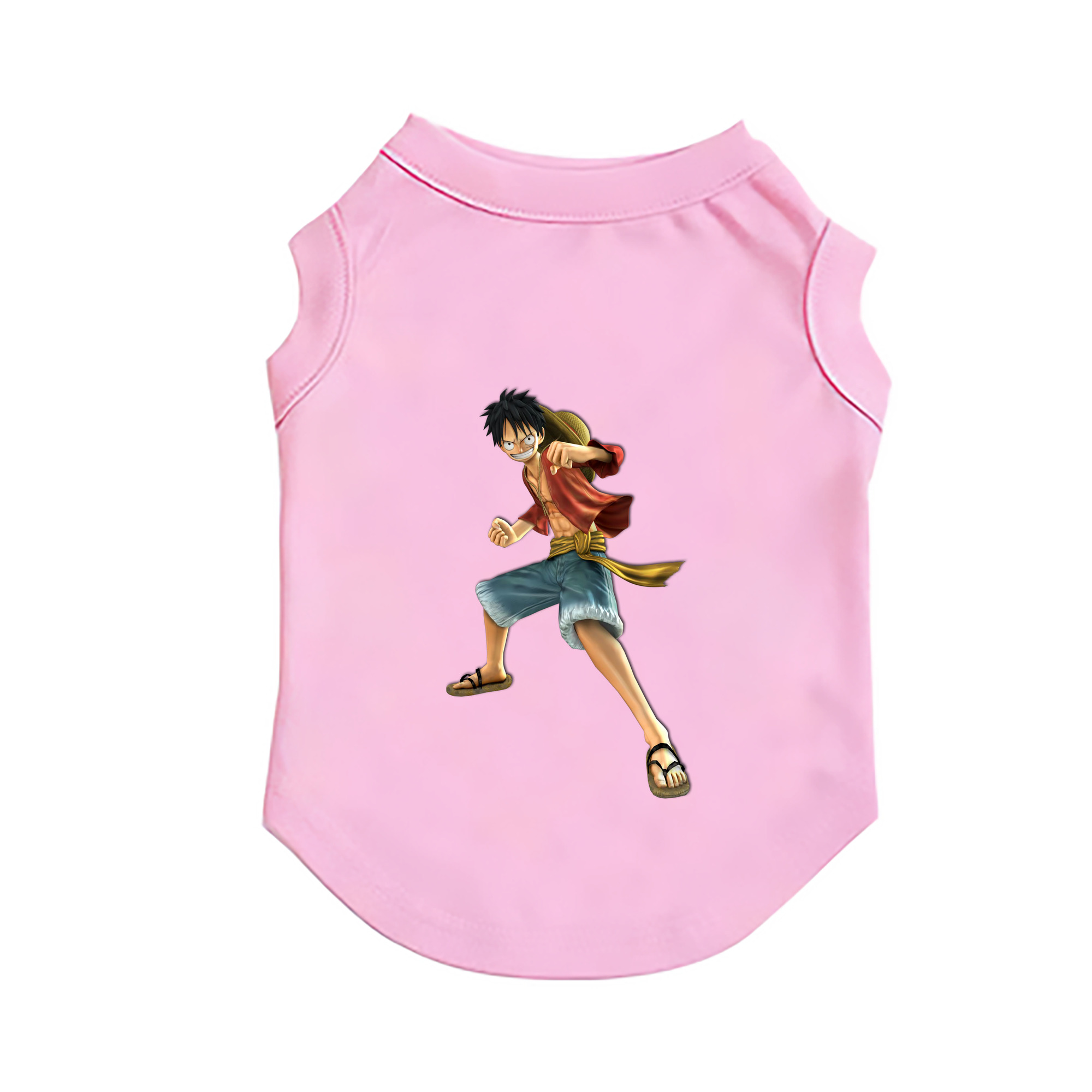 （画像用） ワンピース モンキー・D・ルフィ ONE PIECE Monkey D. Luffy ペット用ベスト